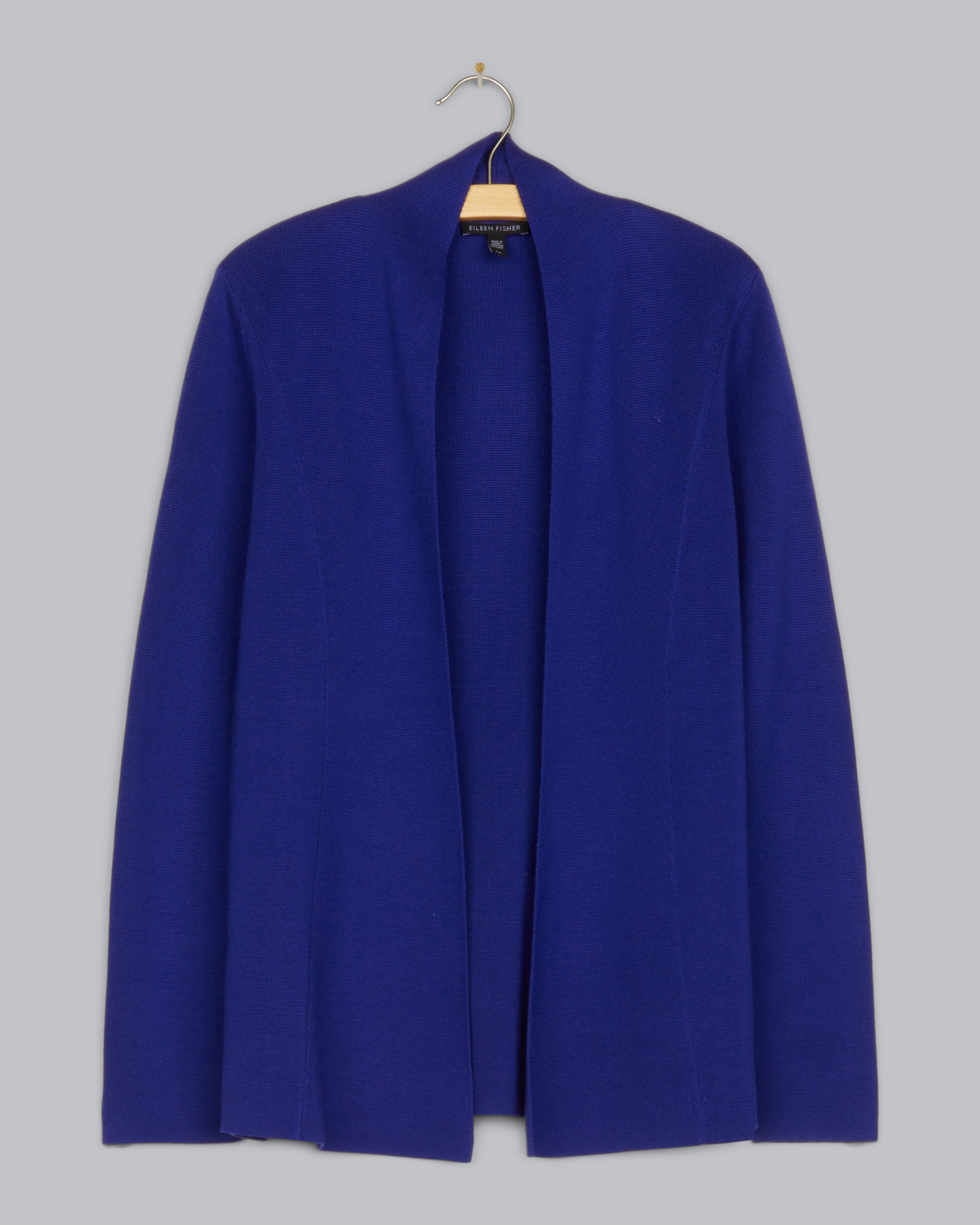 Silk & Organic Cotton Interlock Jacket – Eileen Fisher Renew