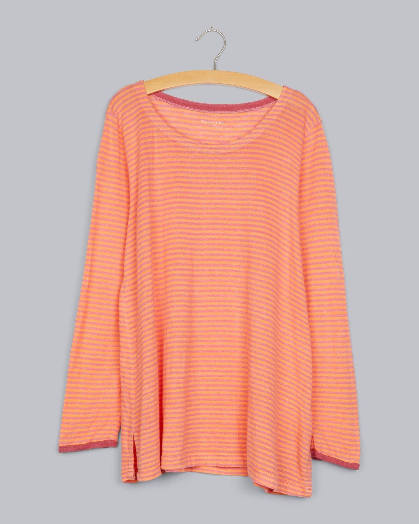 Linen Jersey Stripe Shirt
