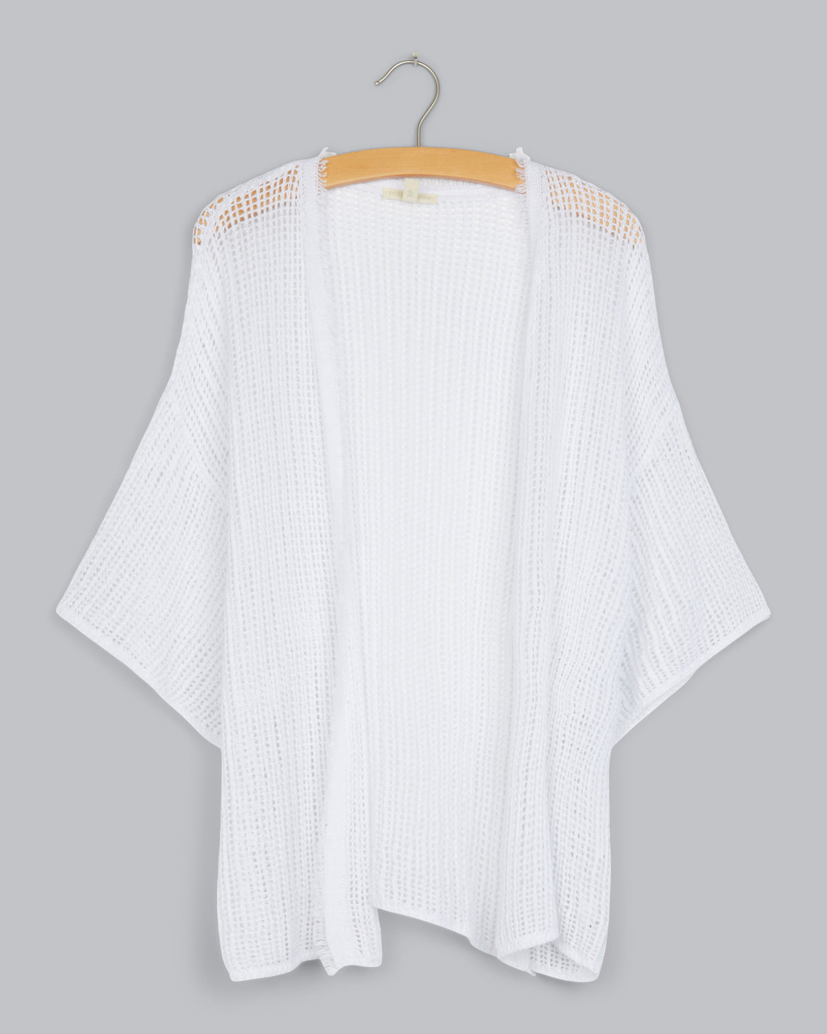 Organic Linen Knit Cardigan