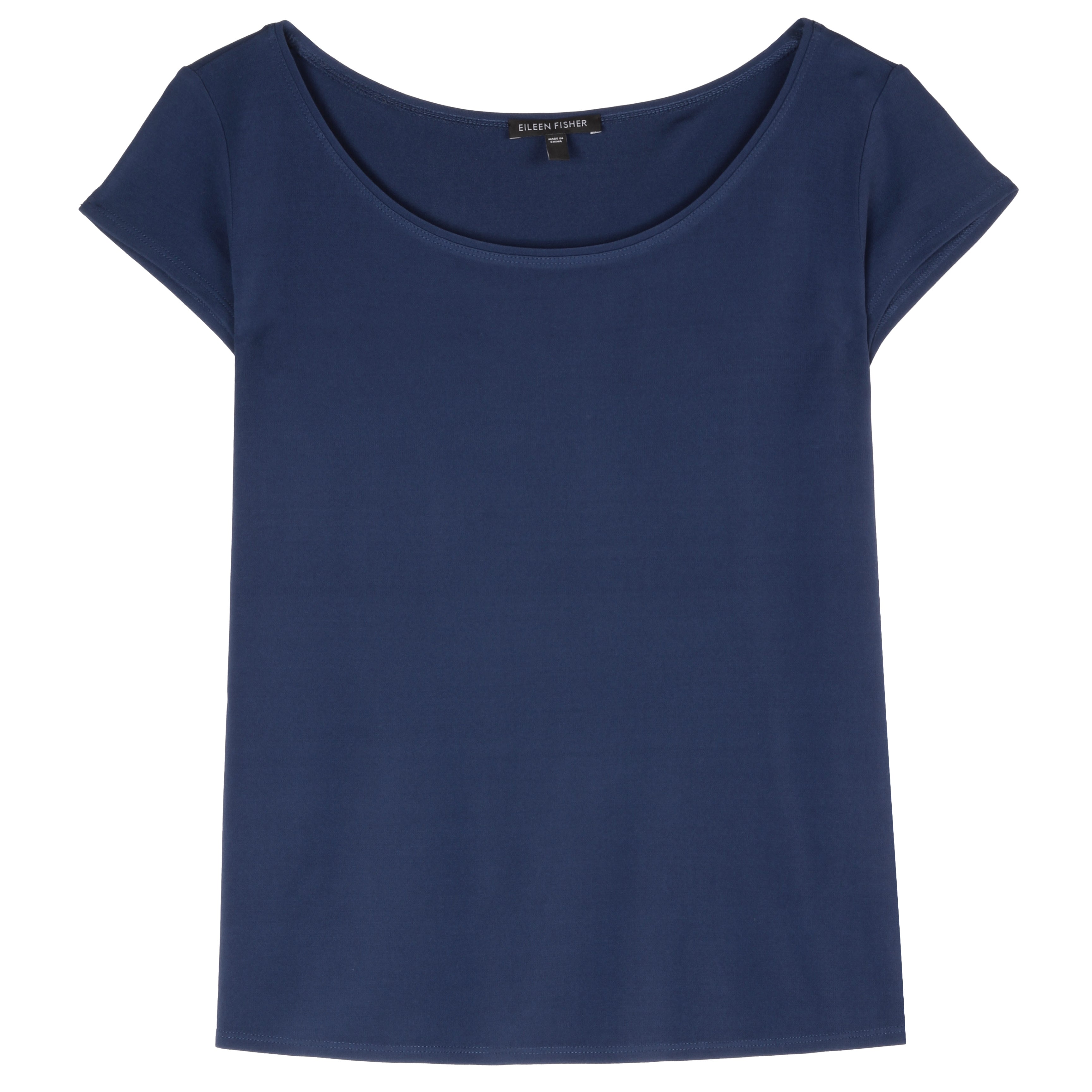 Eileen fisher silk jersey top shop