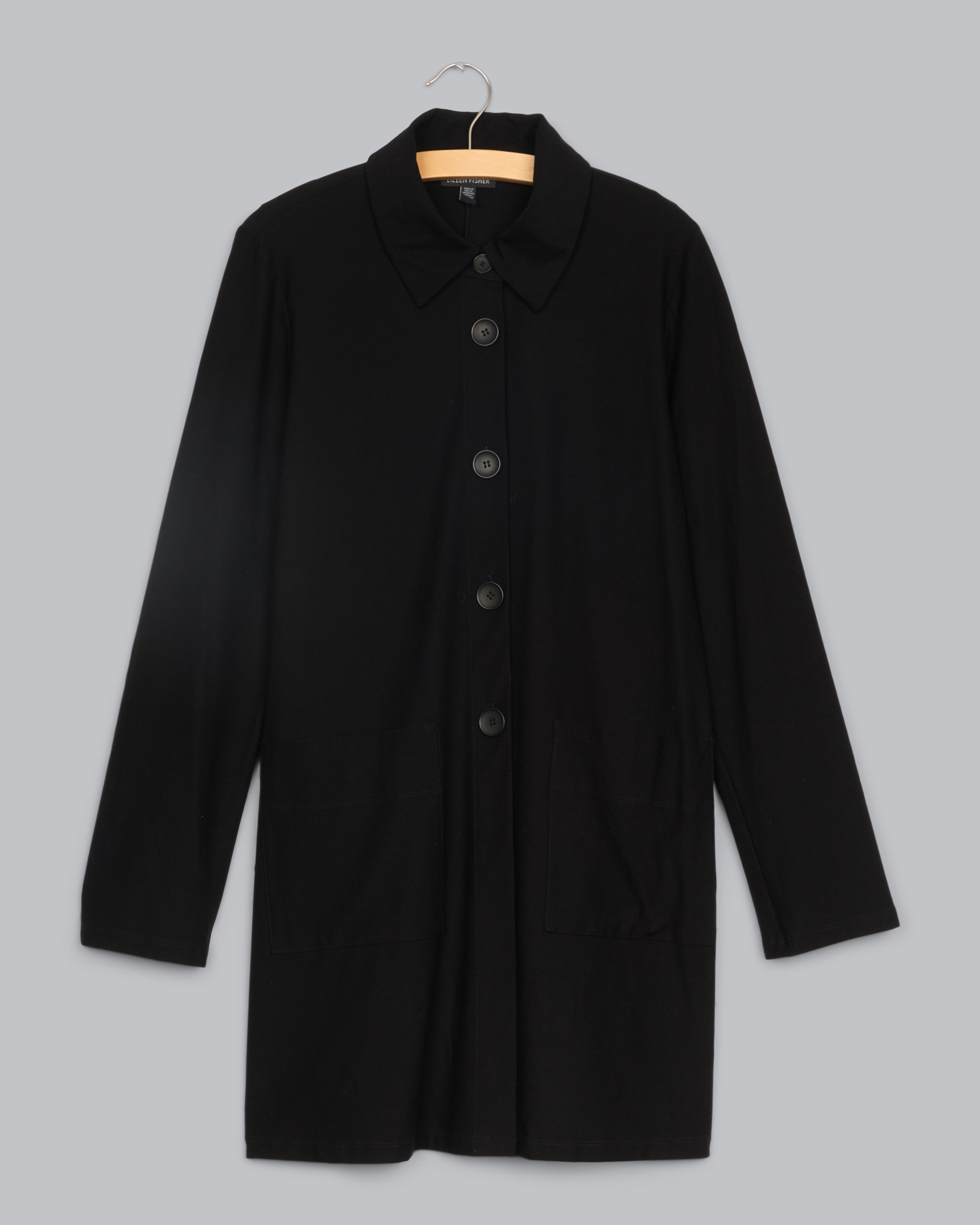 Washable Stretch Crepe Jacket