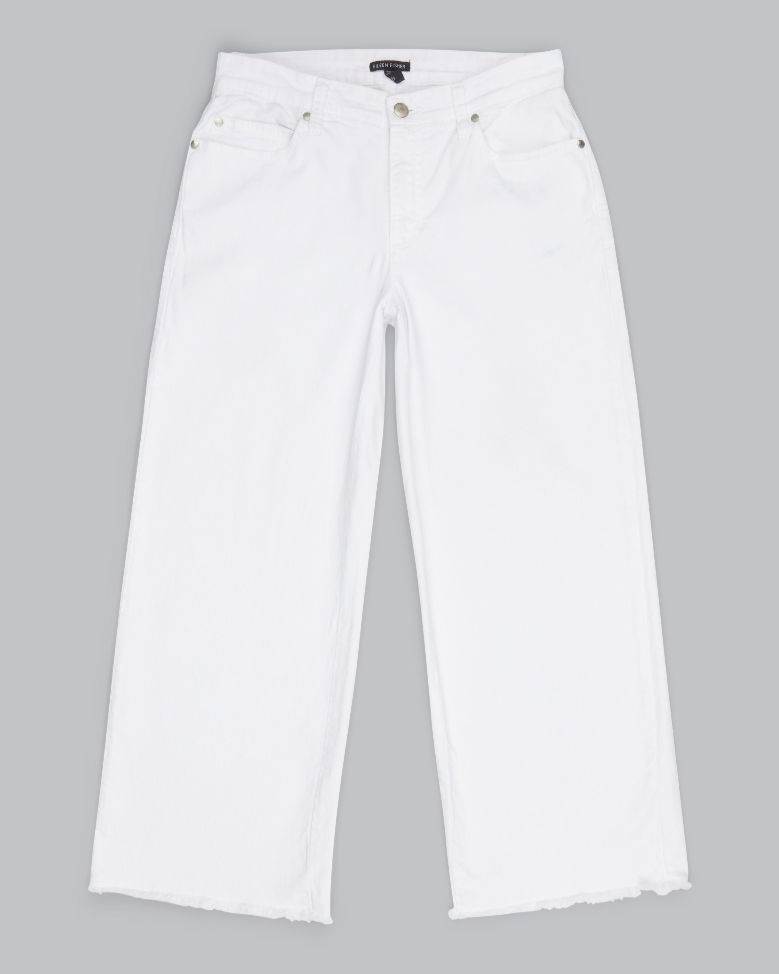 Garment Dyed Organic Cotton Stretch Denim Pant – Eileen Fisher Renew