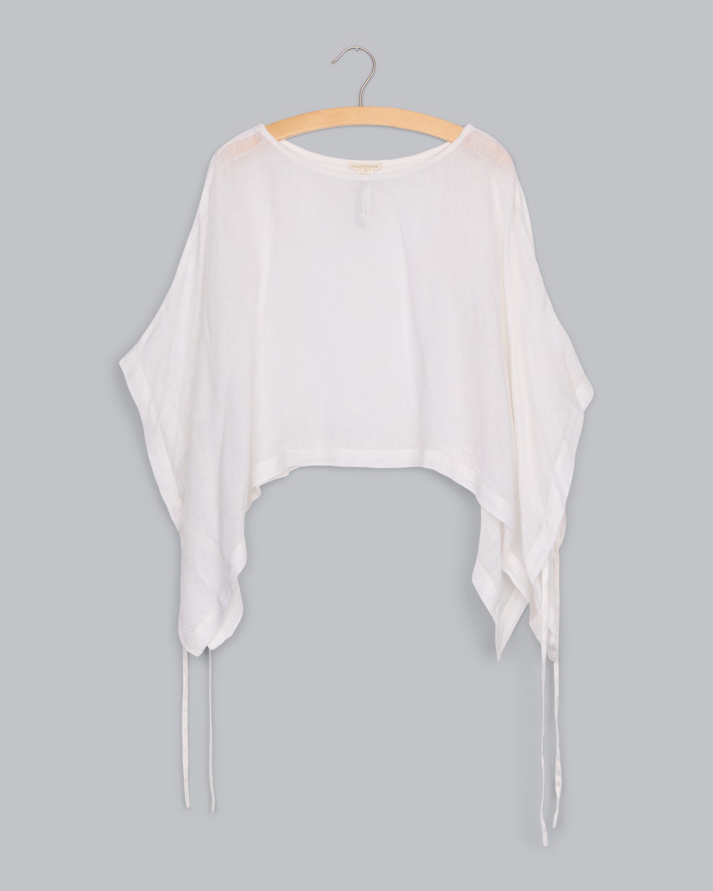 Organic Linen Gauze Poncho