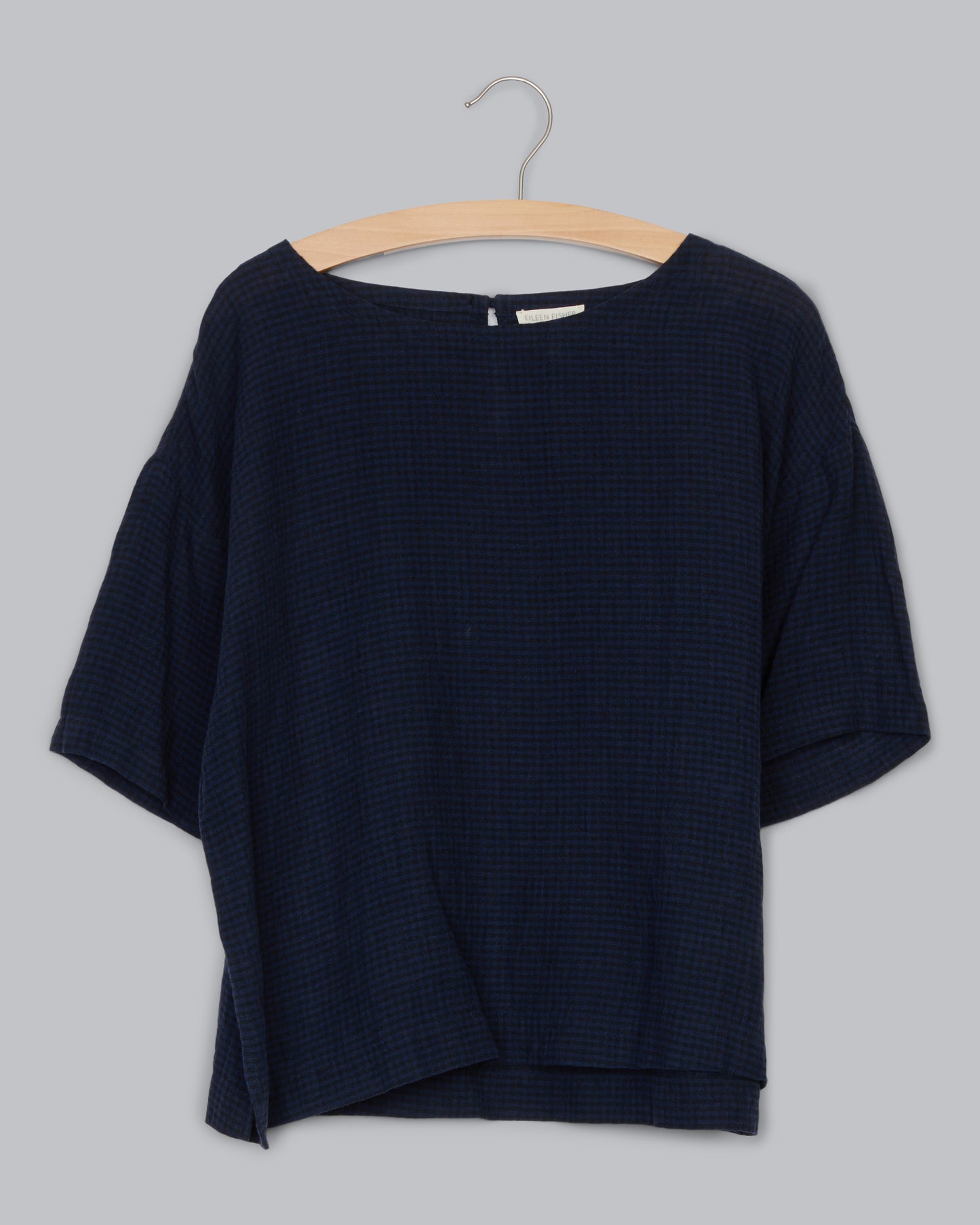 Organic Linen Check Shirt