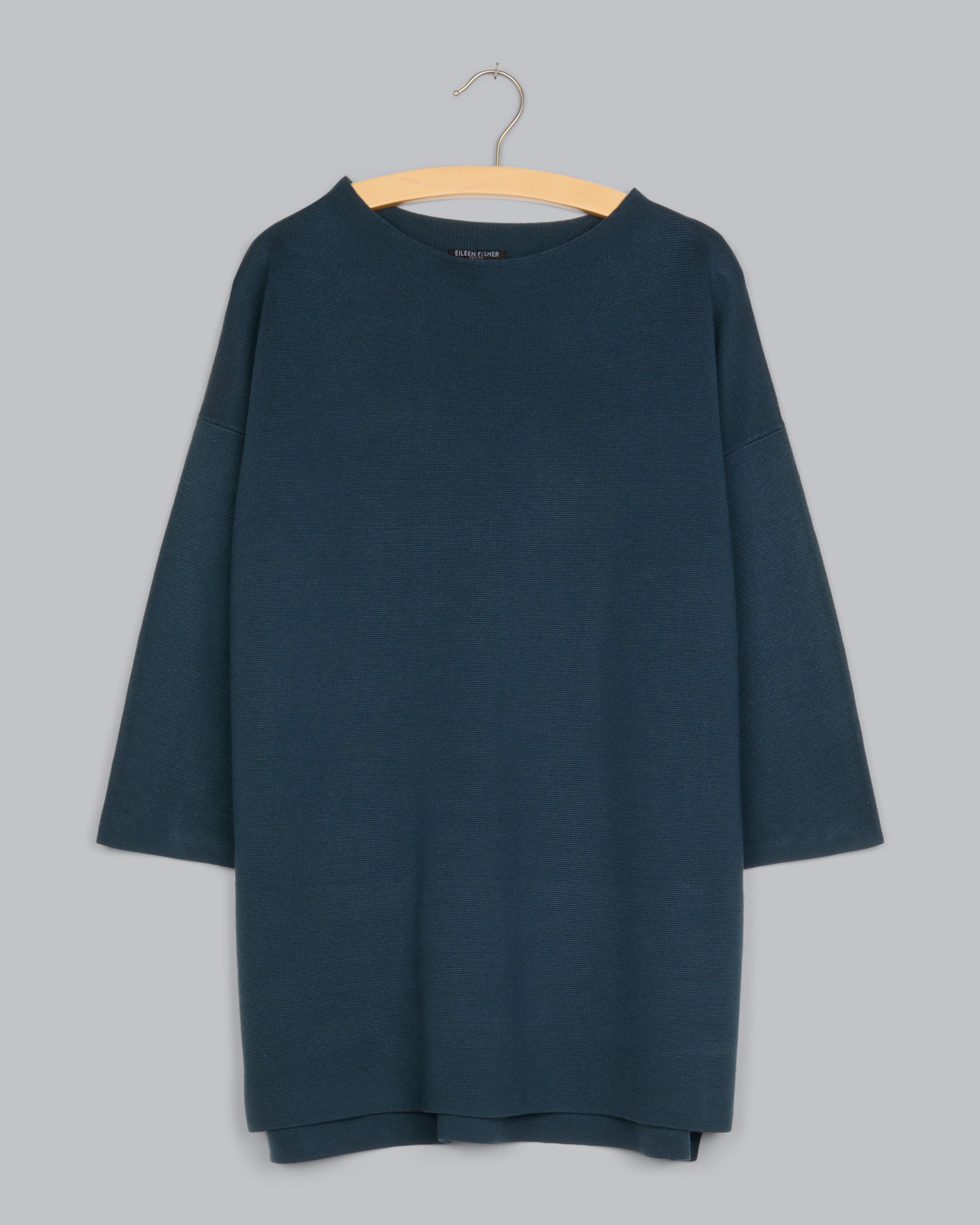 Silk & Organic Cotton Interlock Pullover – Eileen Fisher Renew
