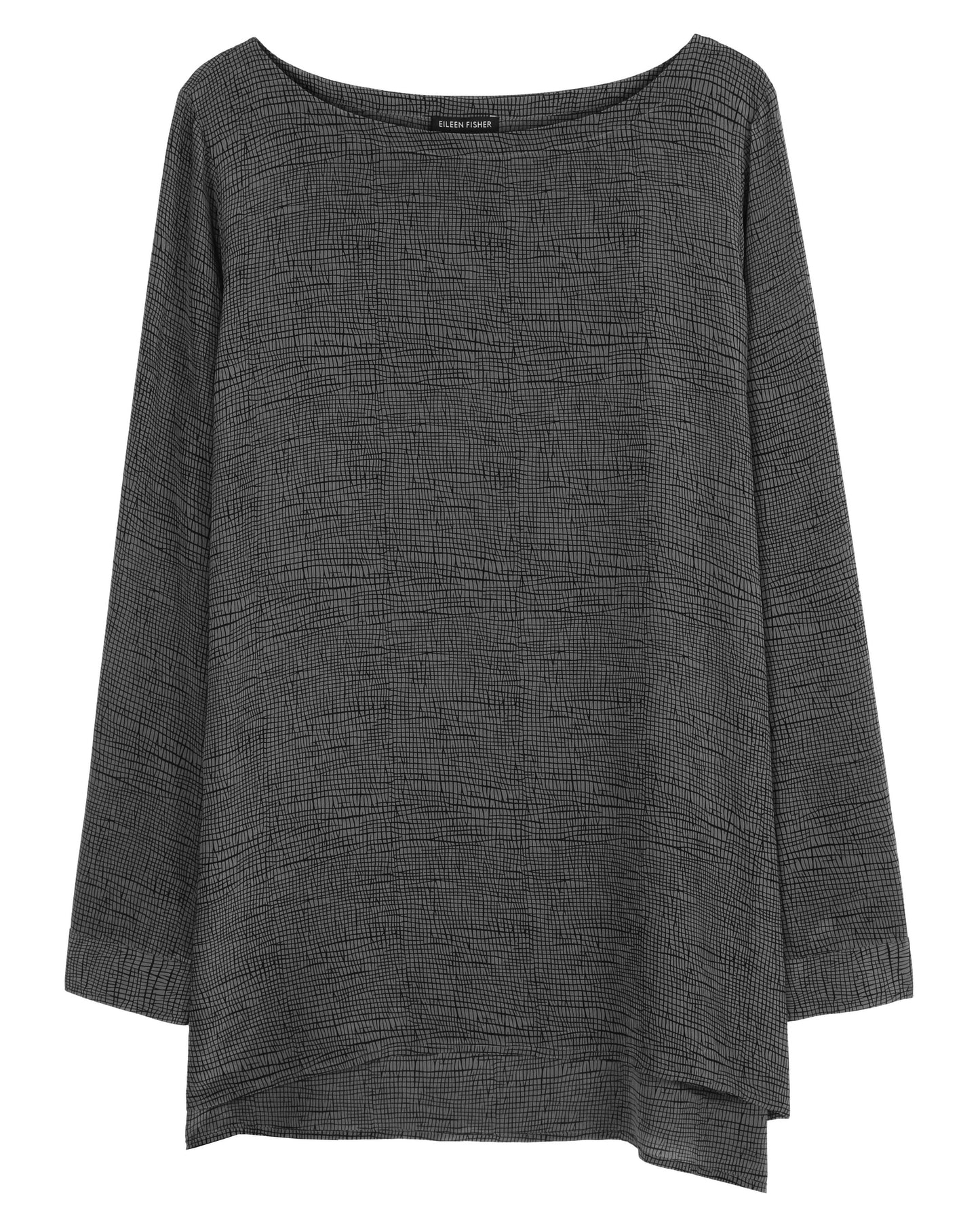 Arashi Printed Silk Crepe De Chine Shirt