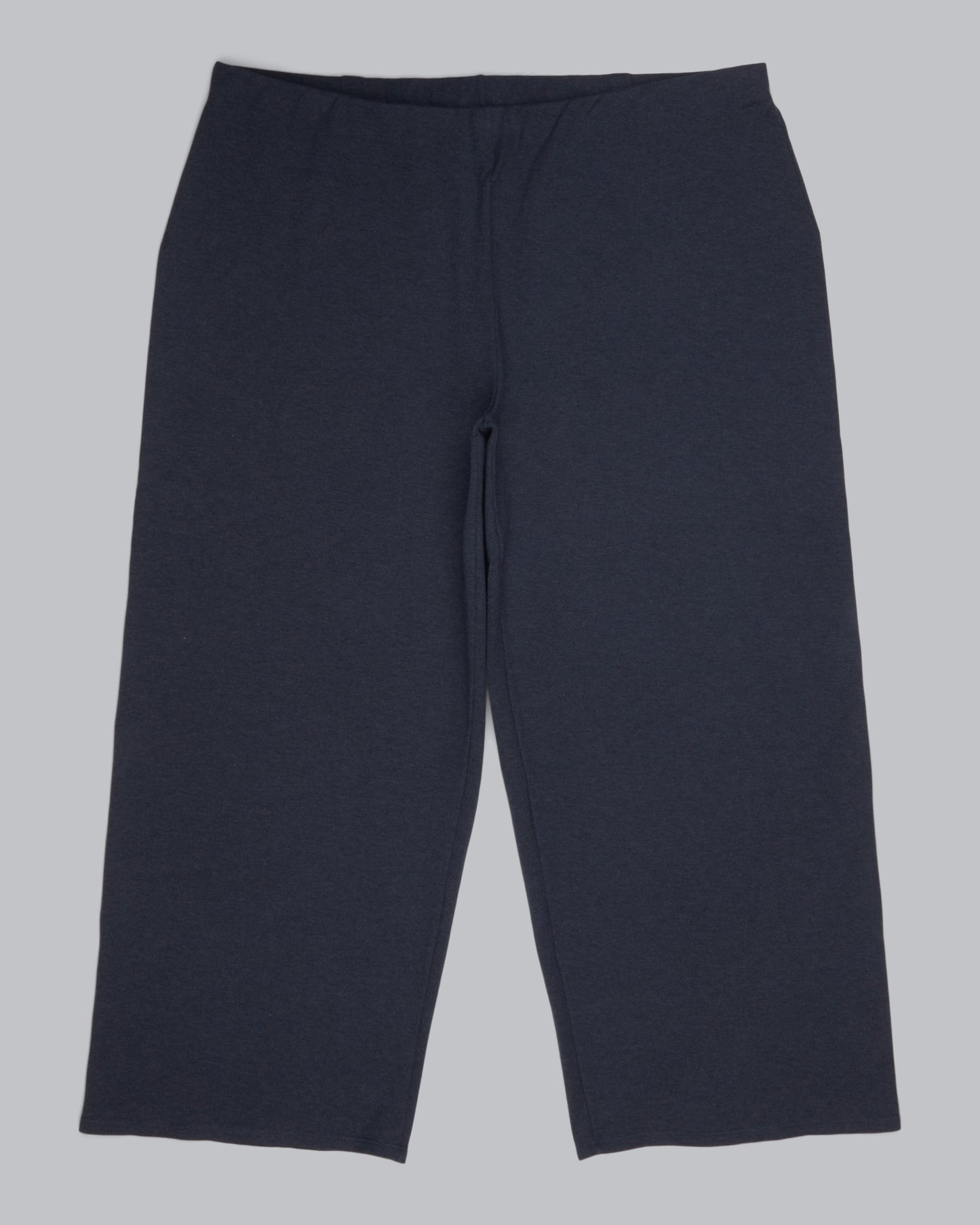 Organic Cotton Melange Stretch Crepe Pant