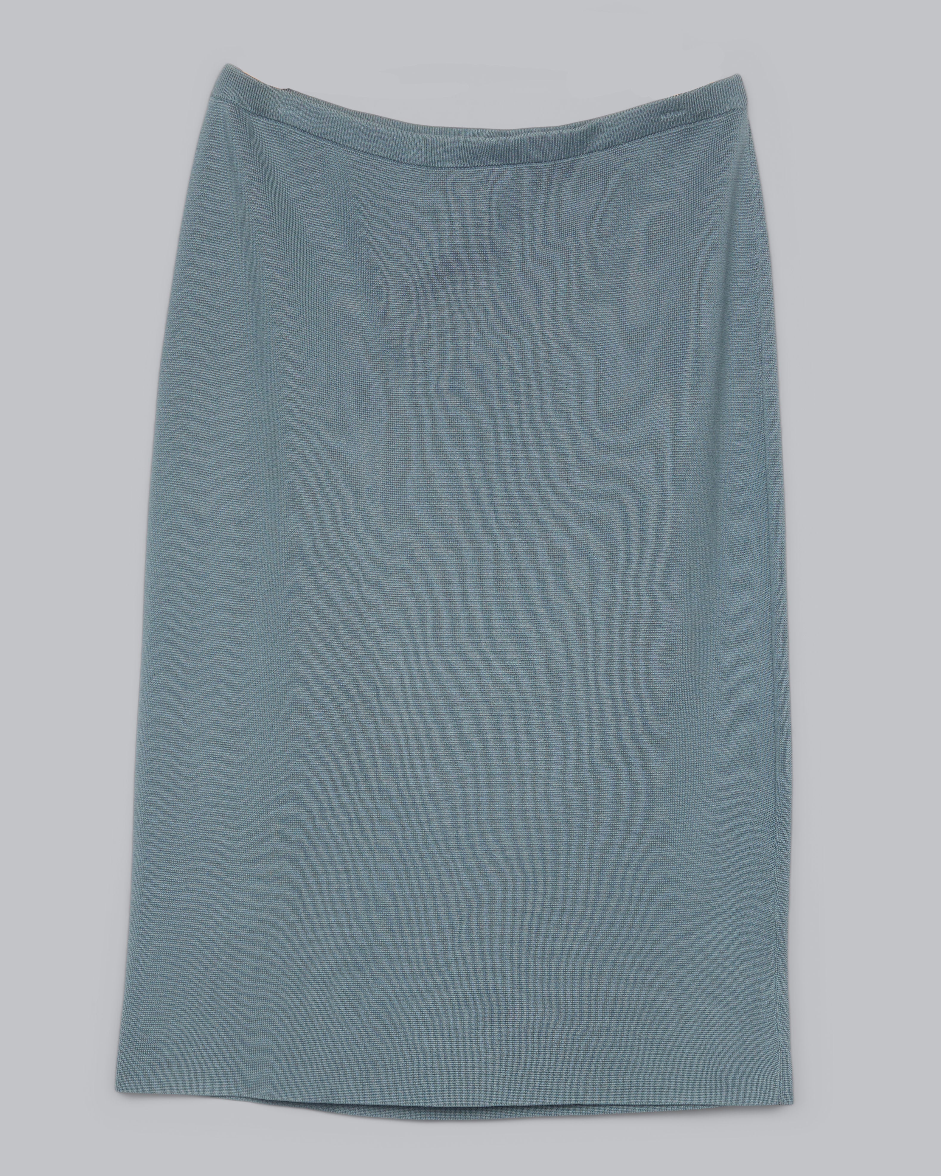 Silk & Organic Cotton Interlock Skirt – Eileen Fisher Renew