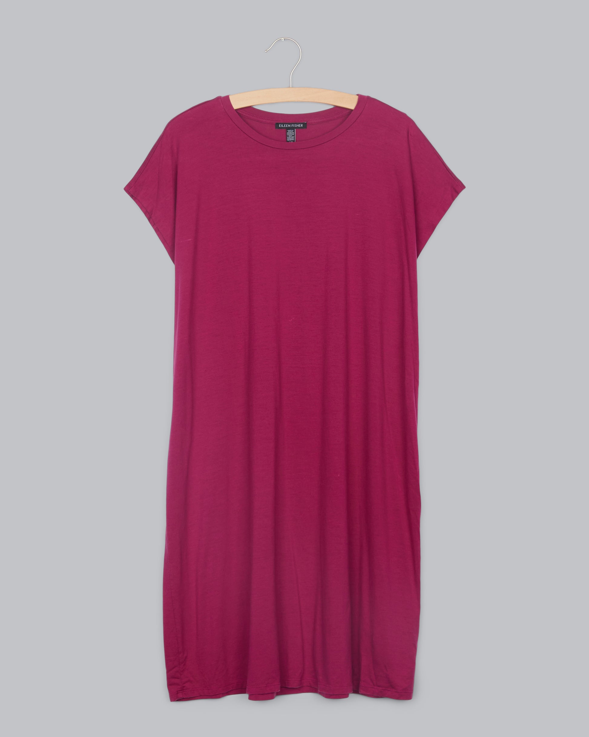 Fine Tencel Jersey Dress – Eileen Fisher Renew