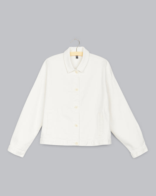 Un-Dyed Organic Cotton Stretch Denim Jacket