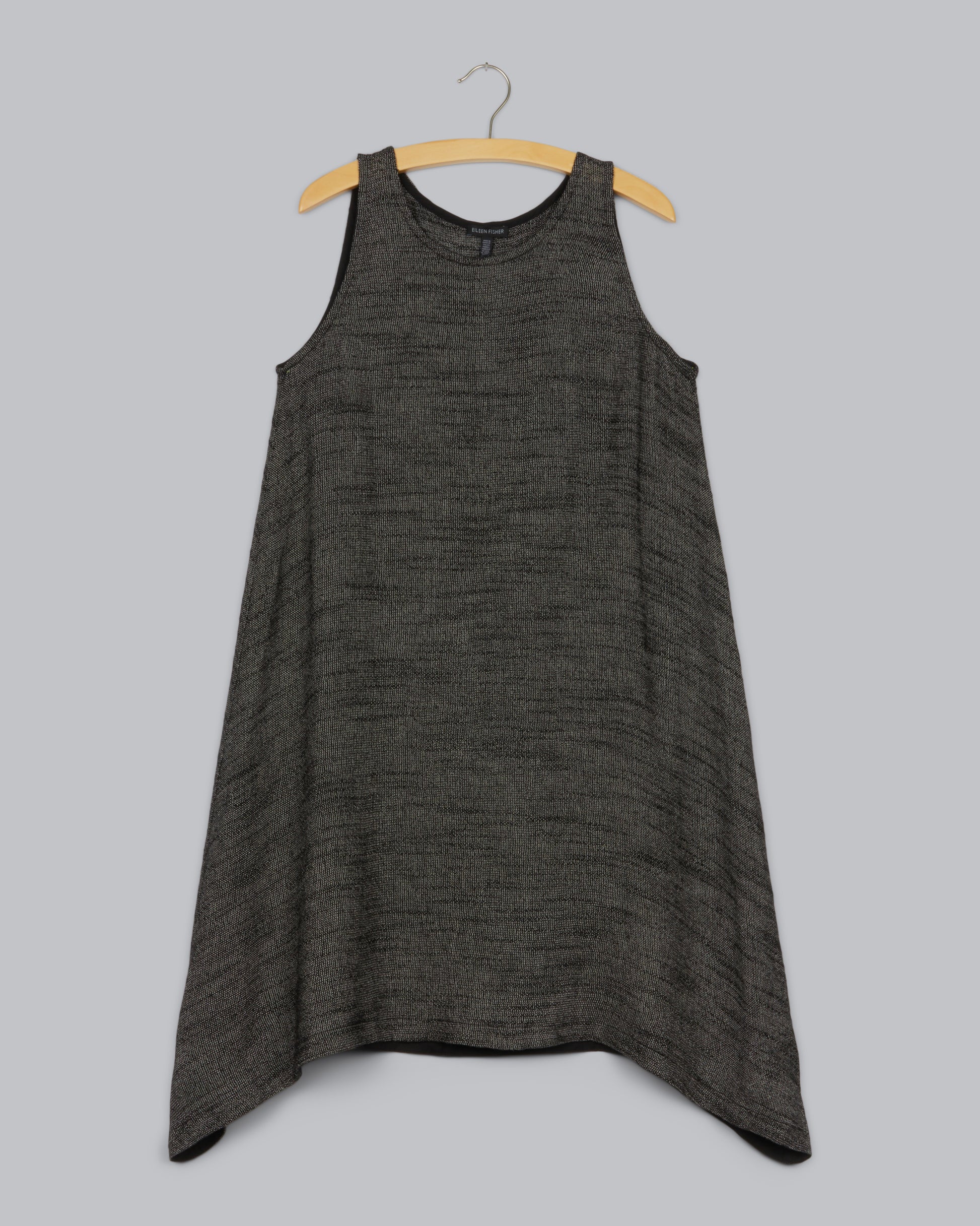 Melanged Mesh with Organic Cotton Dress Eileen Fisher Renew Melanged Mesh with Organic Cotton Dress Eileen Fisher Renew