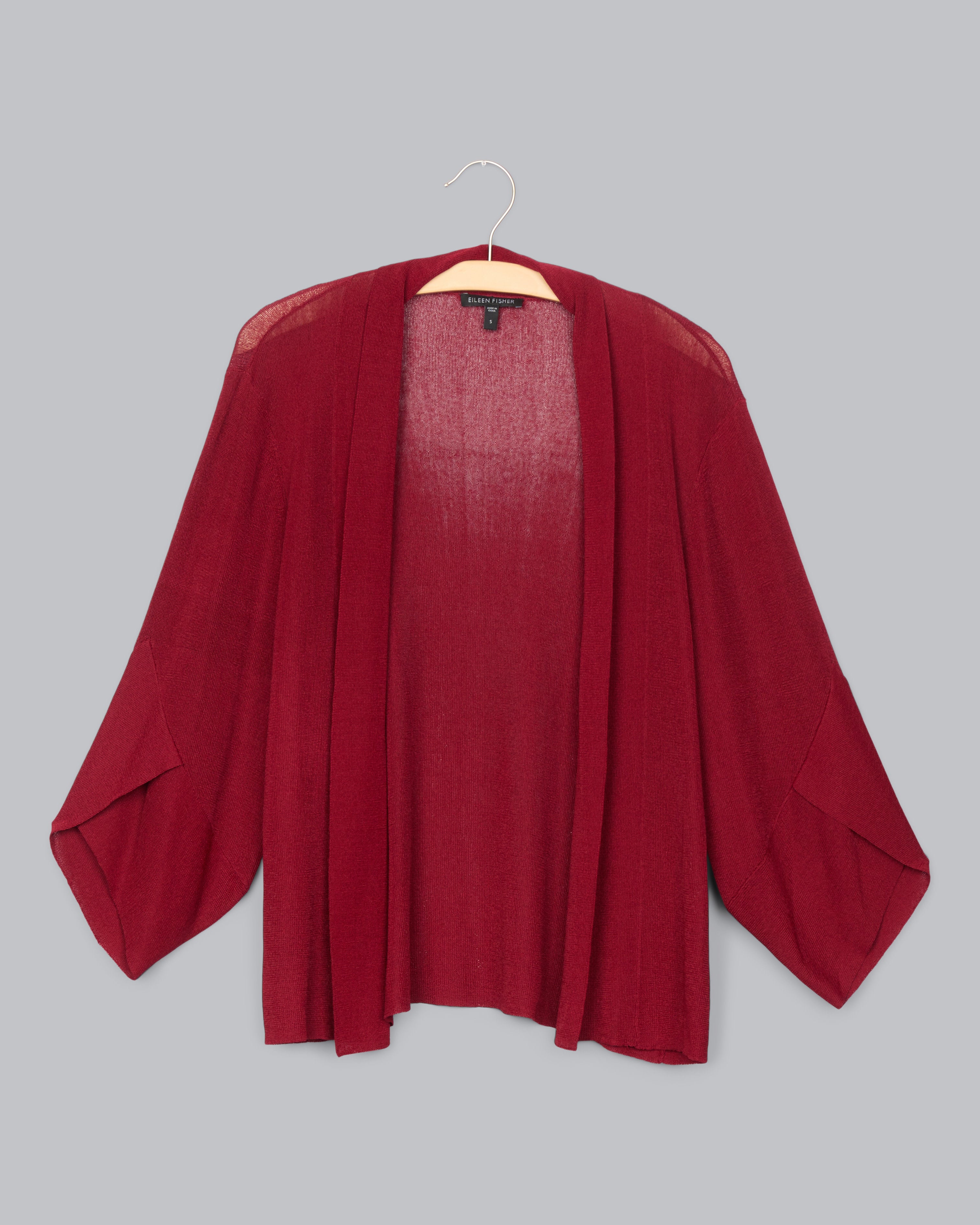 Rayon Nylon Crinkle Cardigan – Eileen Fisher Renew