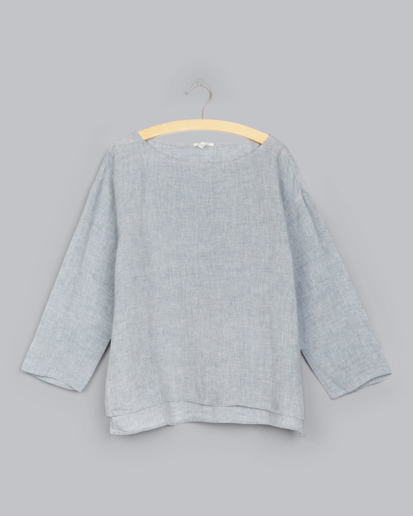 Yarn-Dyed Handkerchief Organic Linen Shirt