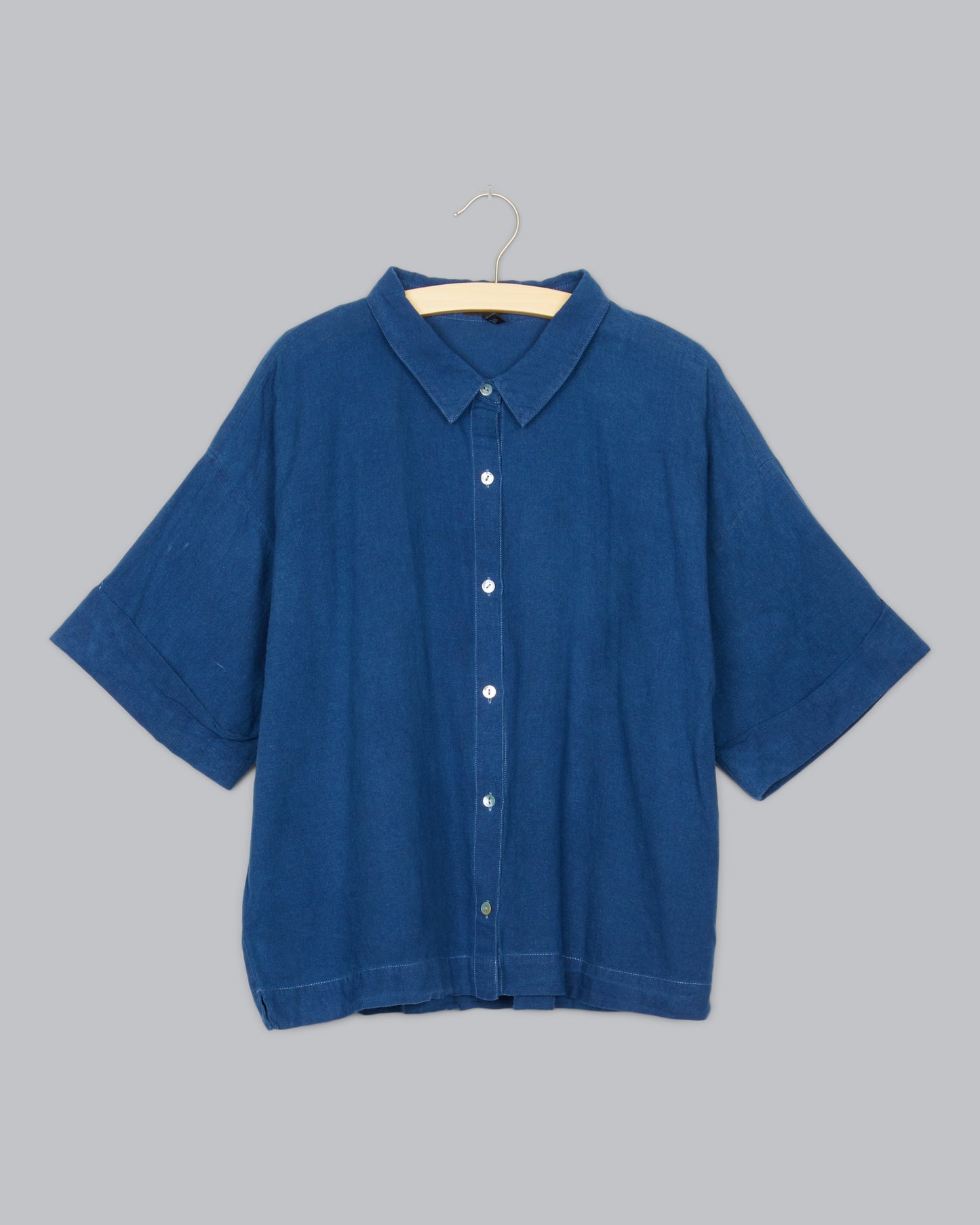 Organic Cotton Crepe Shirt