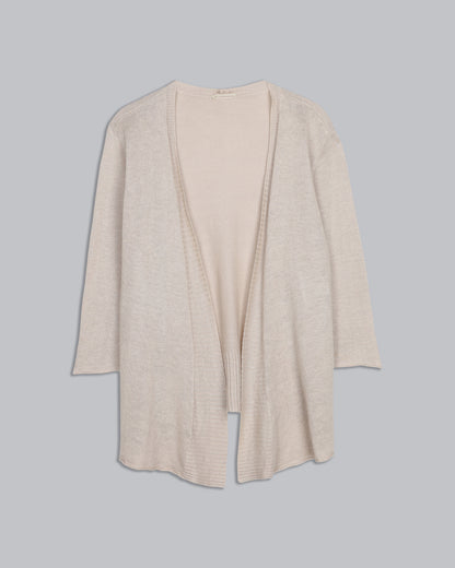 Fine Gauge Linen Cardigan