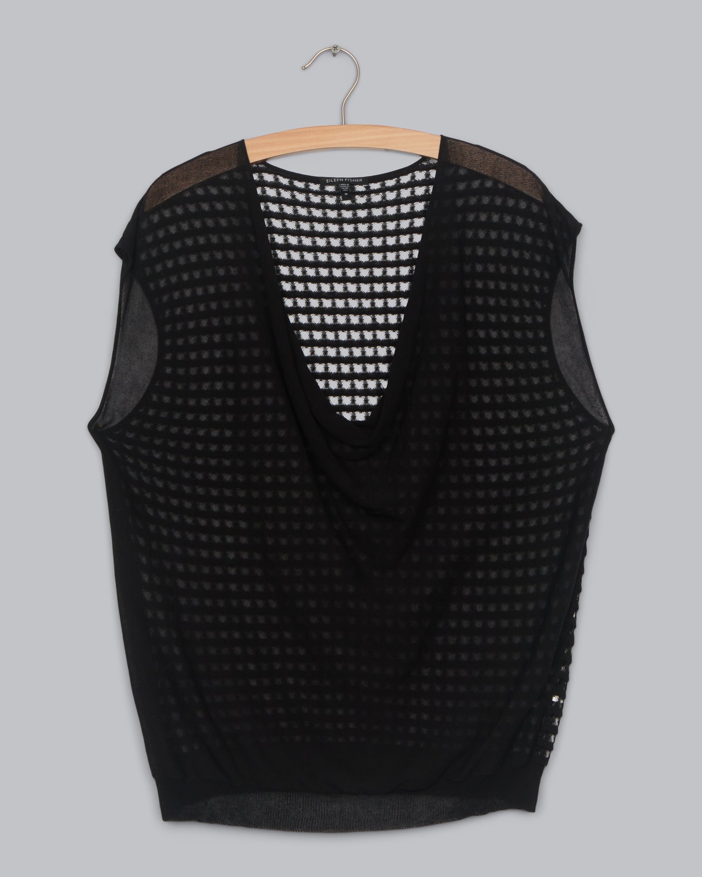 Sheer Cotton Mesh Shirt