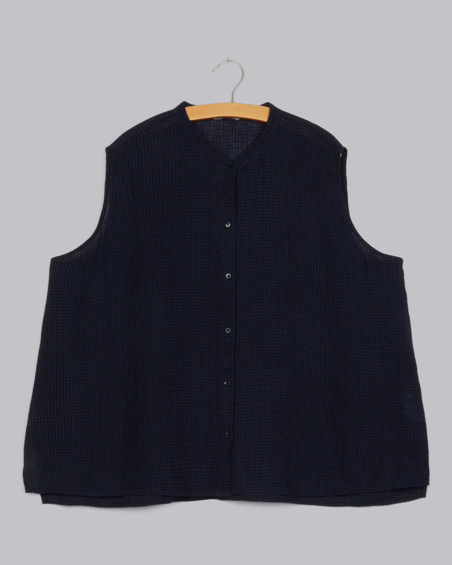 Organic Linen Check Shirt