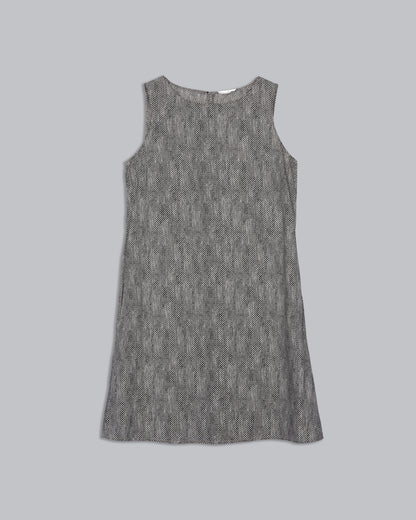 Chainette Printed Organic Cotton Dress