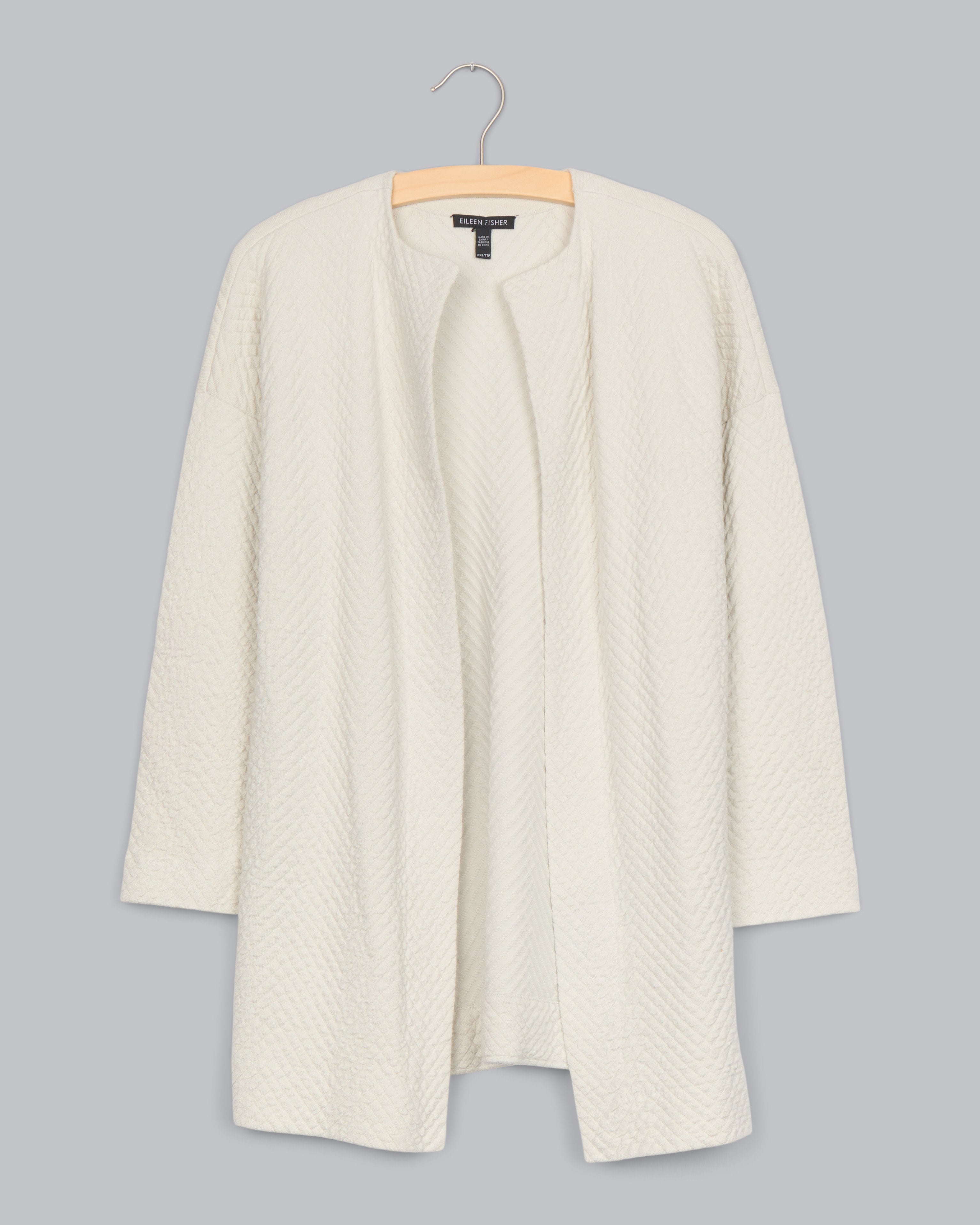 Silk & Organic Cotton Jacquard Jacket – Eileen Fisher Renew