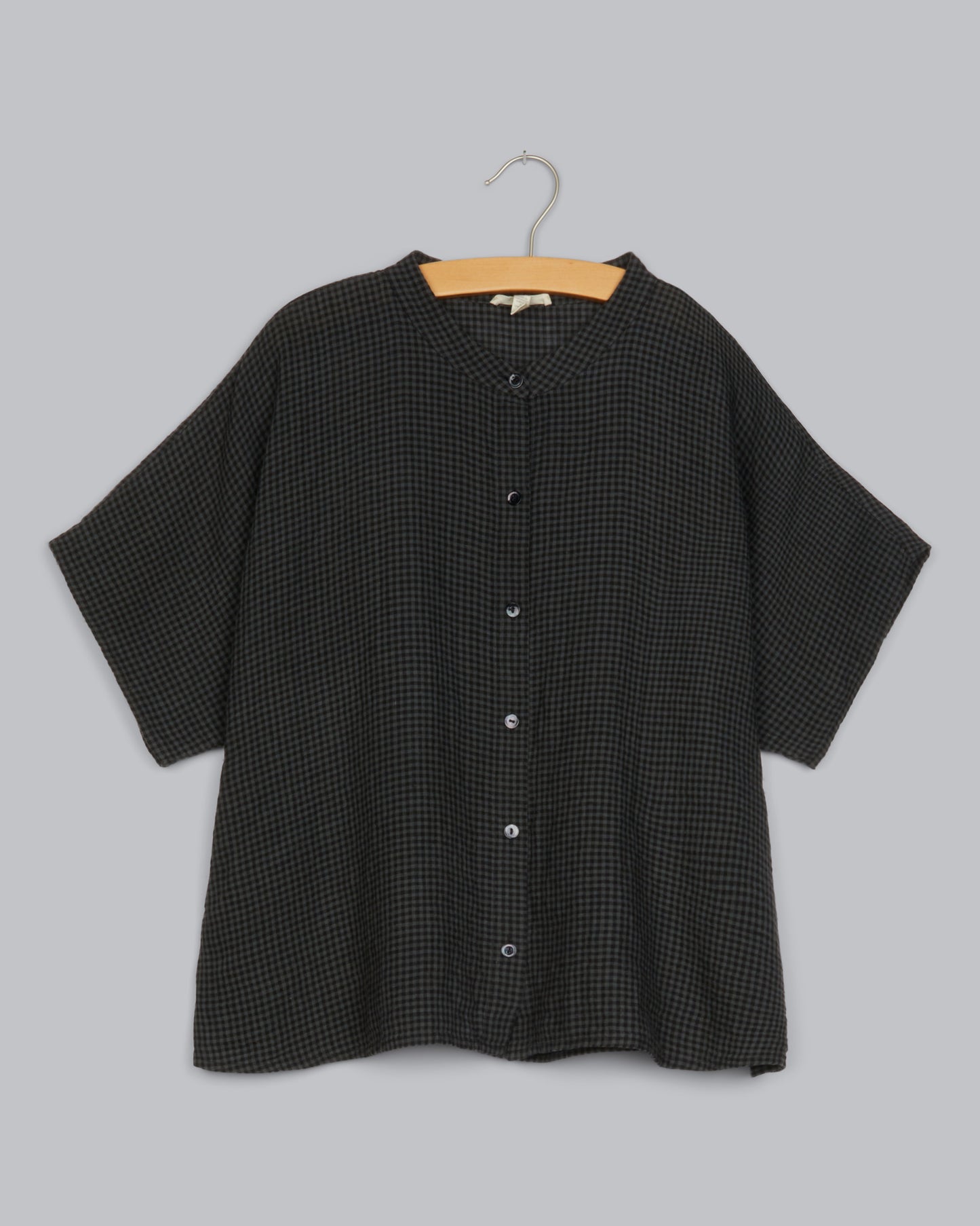 Organic Linen Check Shirt