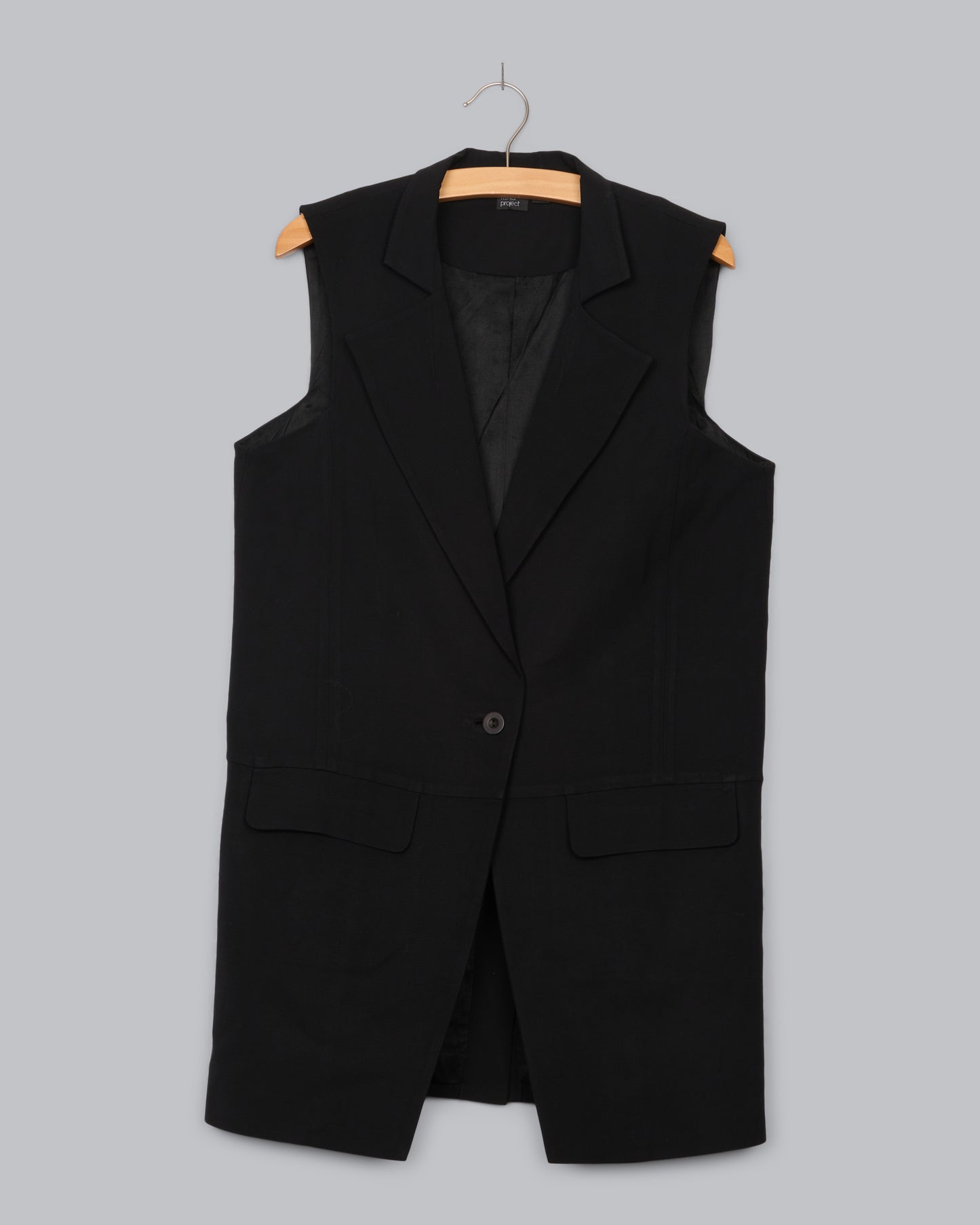 Tropical Viscose Wool Stretch Vest