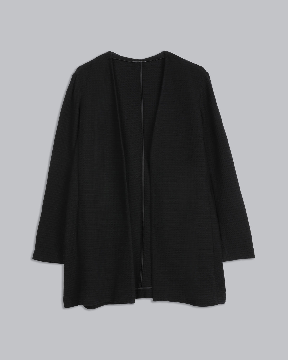 Cotton Tencel Stretch Geometry Coat