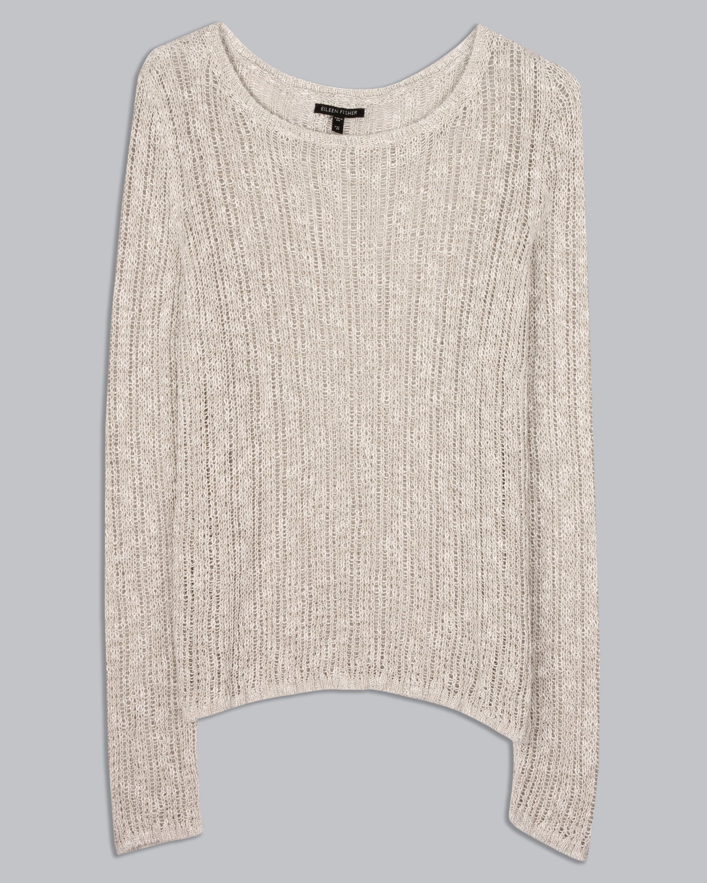 Viscose Shimmer Slub Pullover