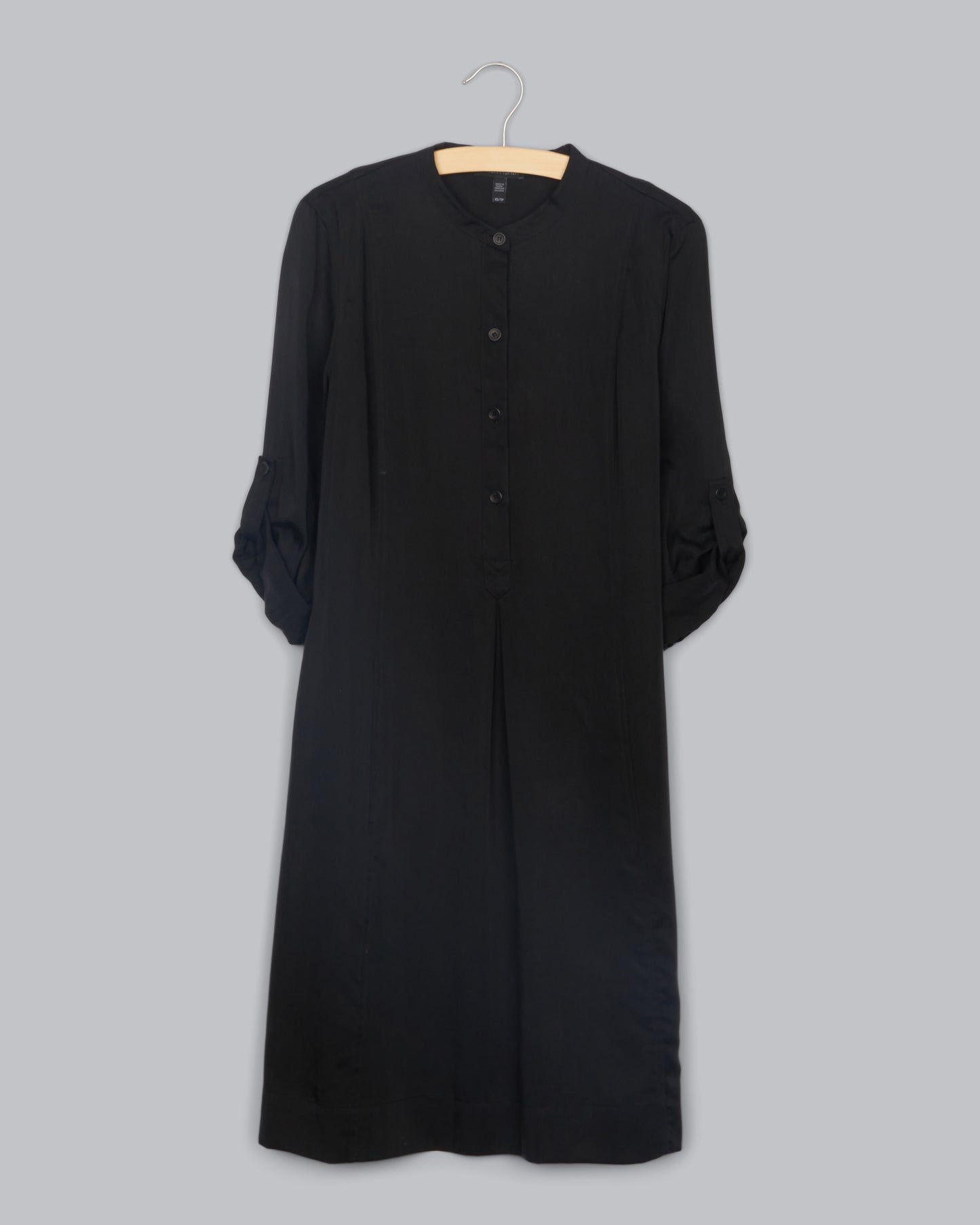 Polished Woven Tencel Dress
