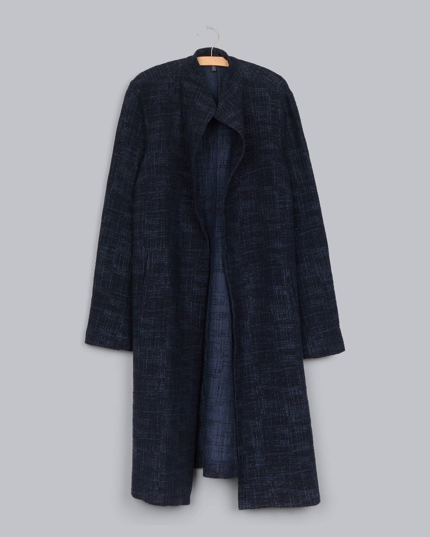 Crosshatch Cotton & Tencel Stretch Coat