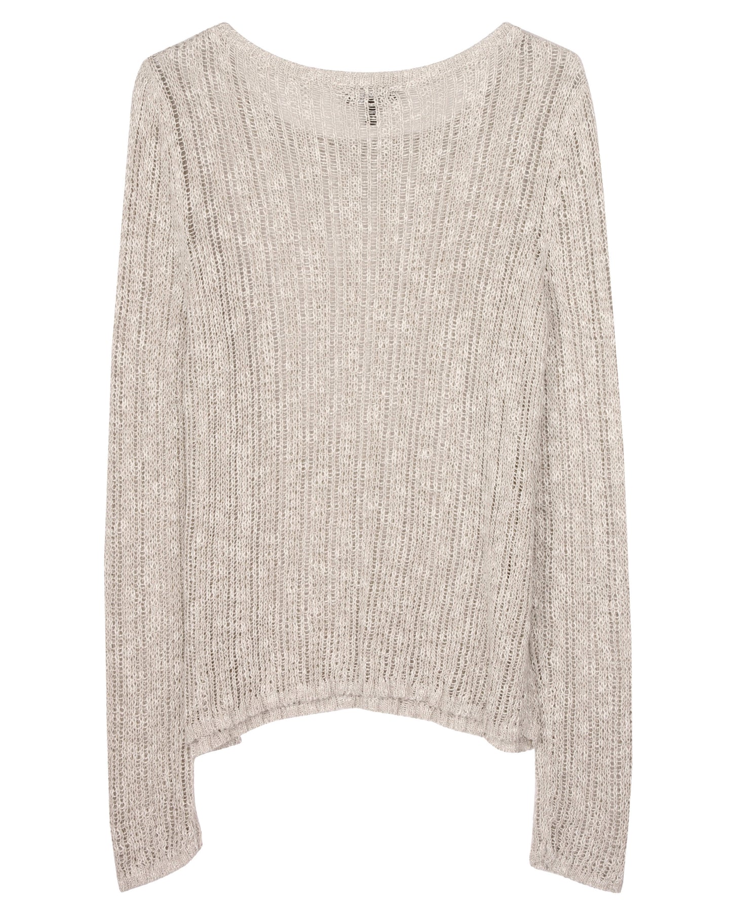 Viscose Shimmer Slub Pullover