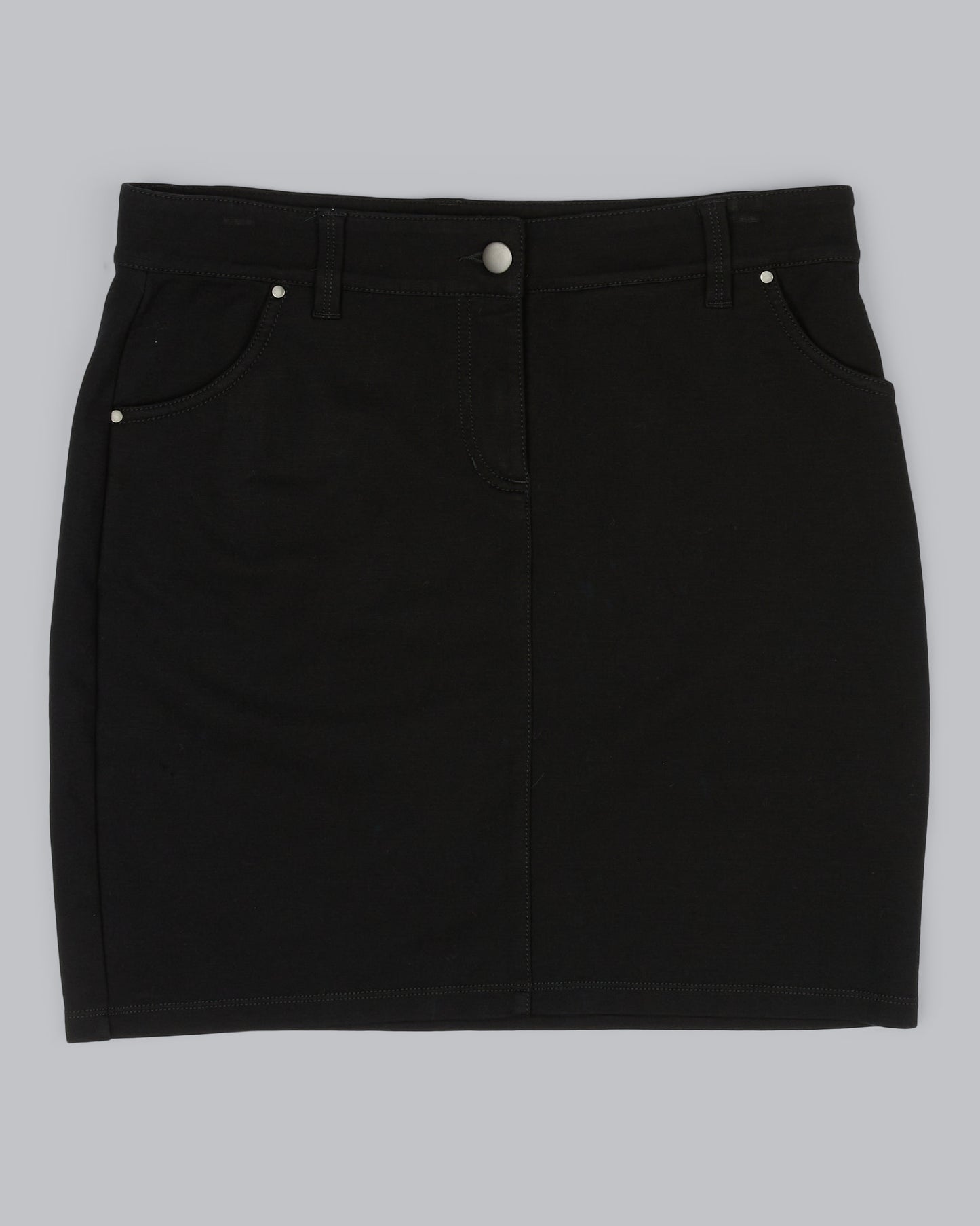 Viscose Stretch Ponte Skirt