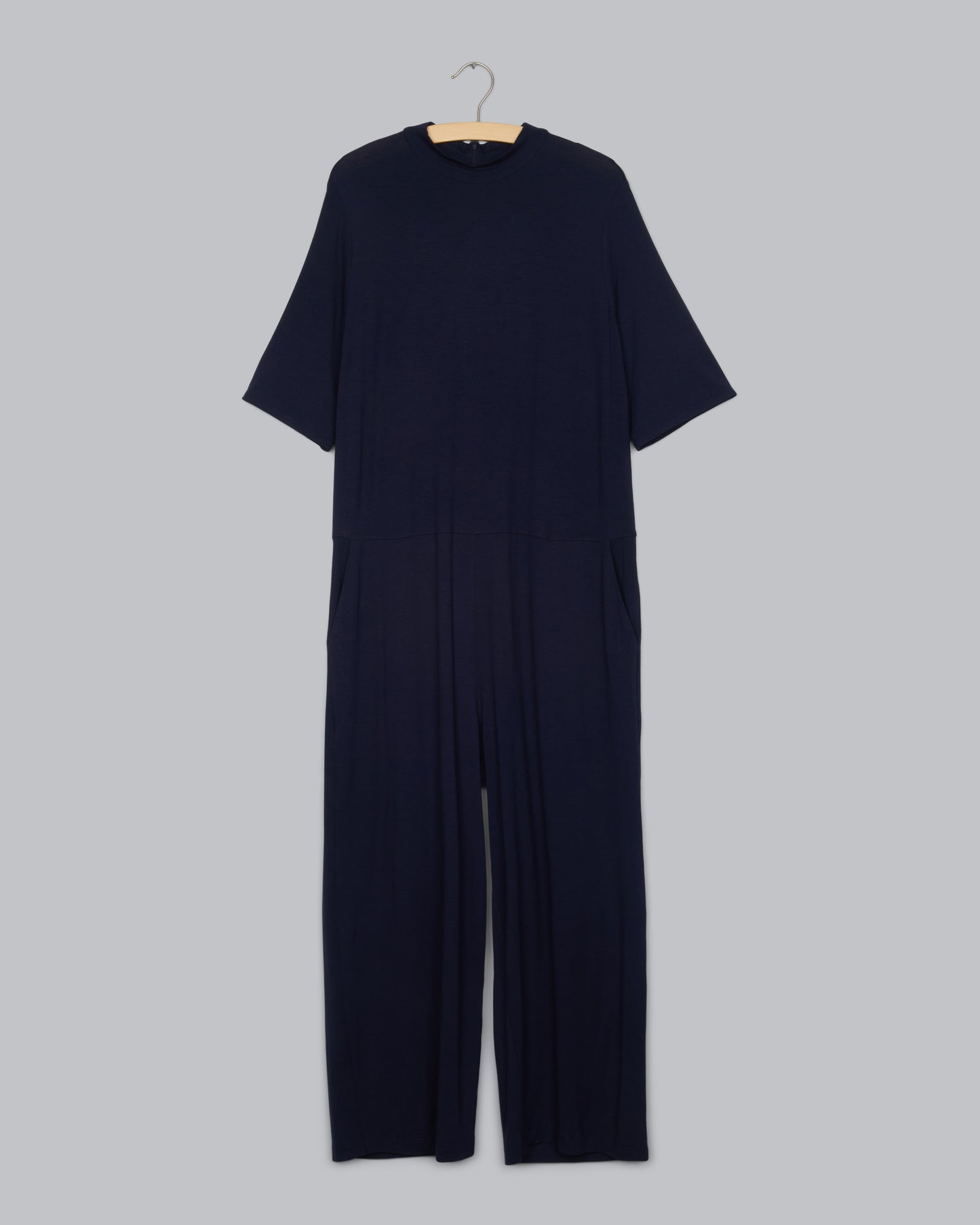 Lightweight Viscose Jersey Jumpsuit