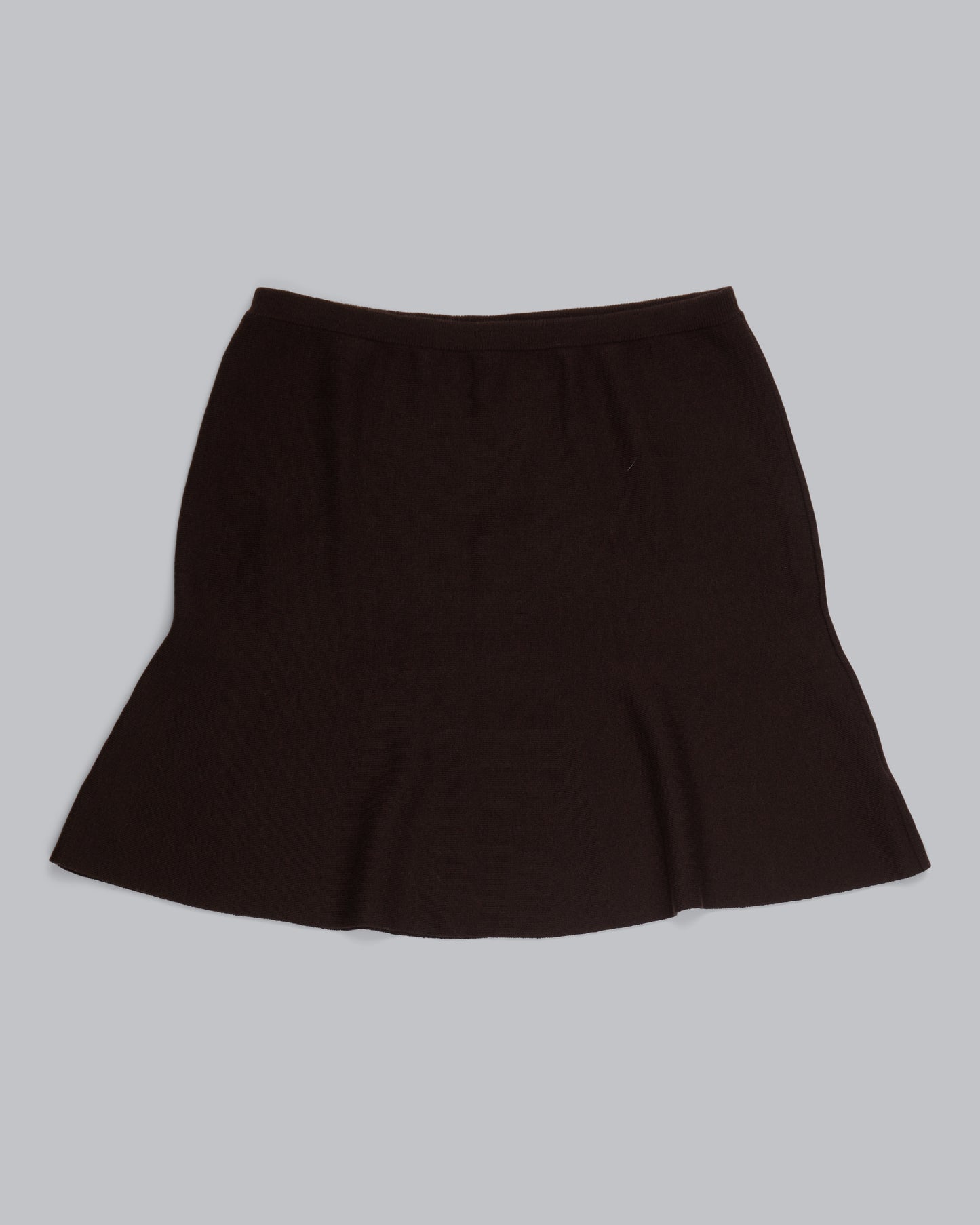 Washable Wool Crepe Skirt