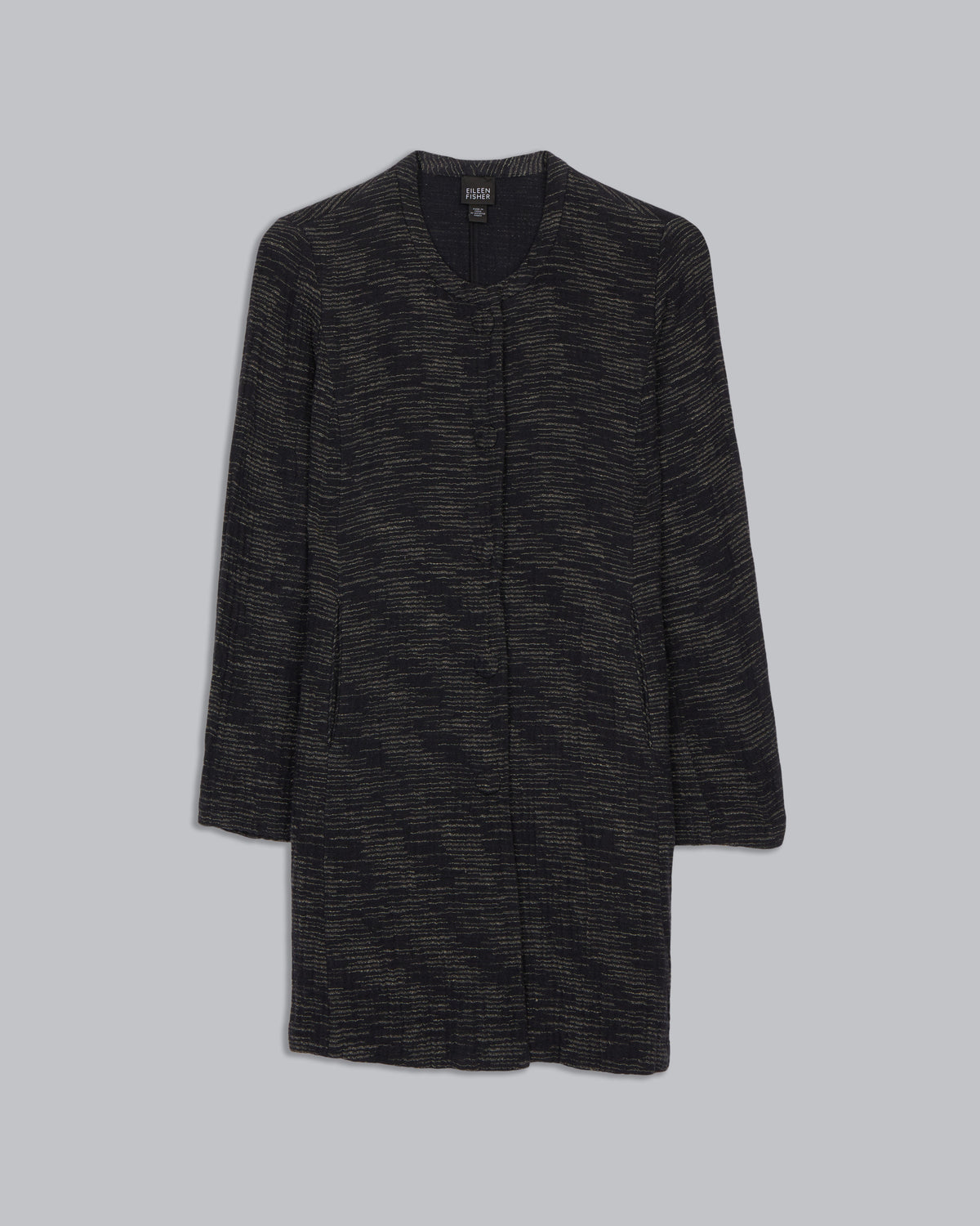 Artisanal Cotton Doubleweave Coat