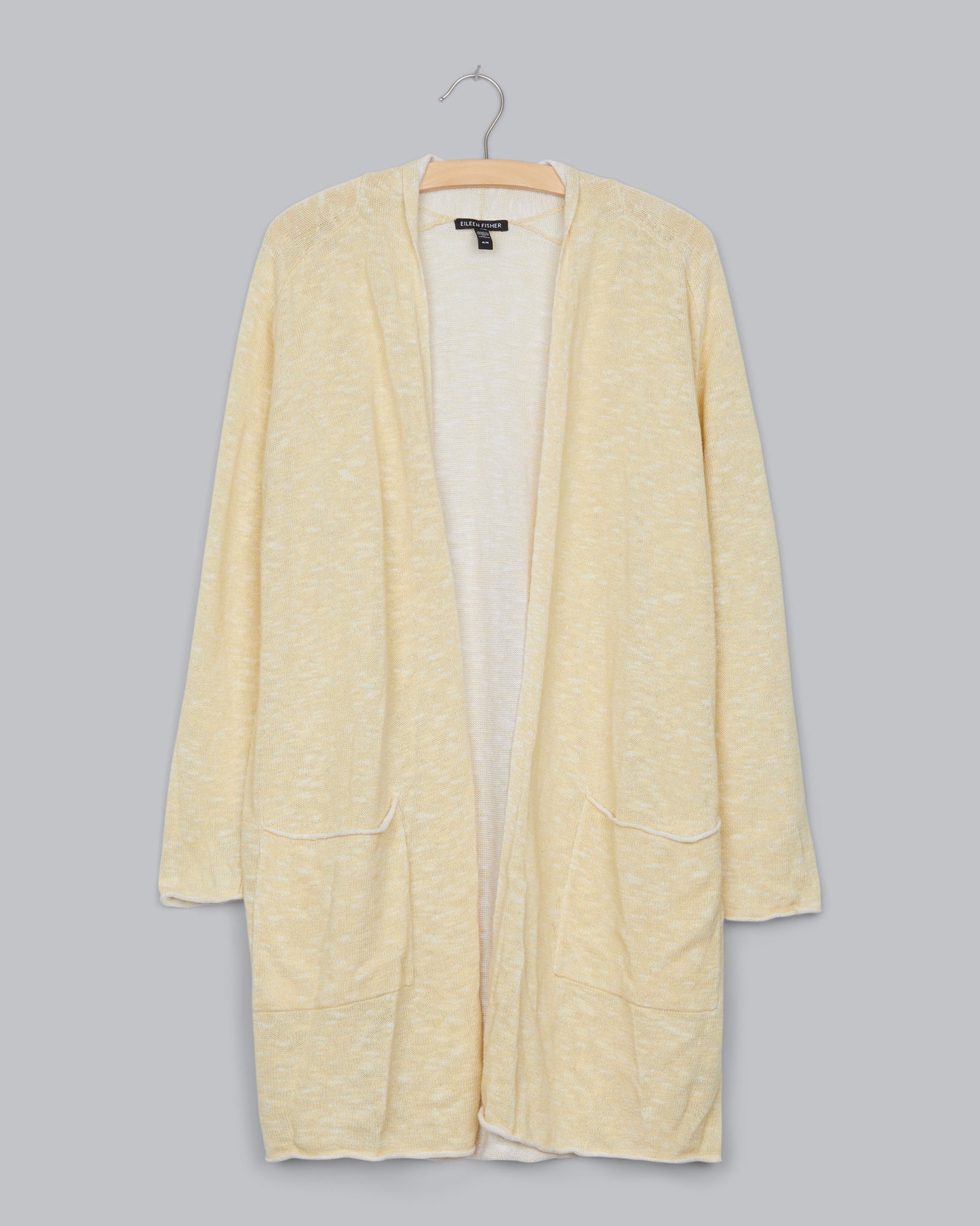 Organic Cotton Linen Slub Cardigan