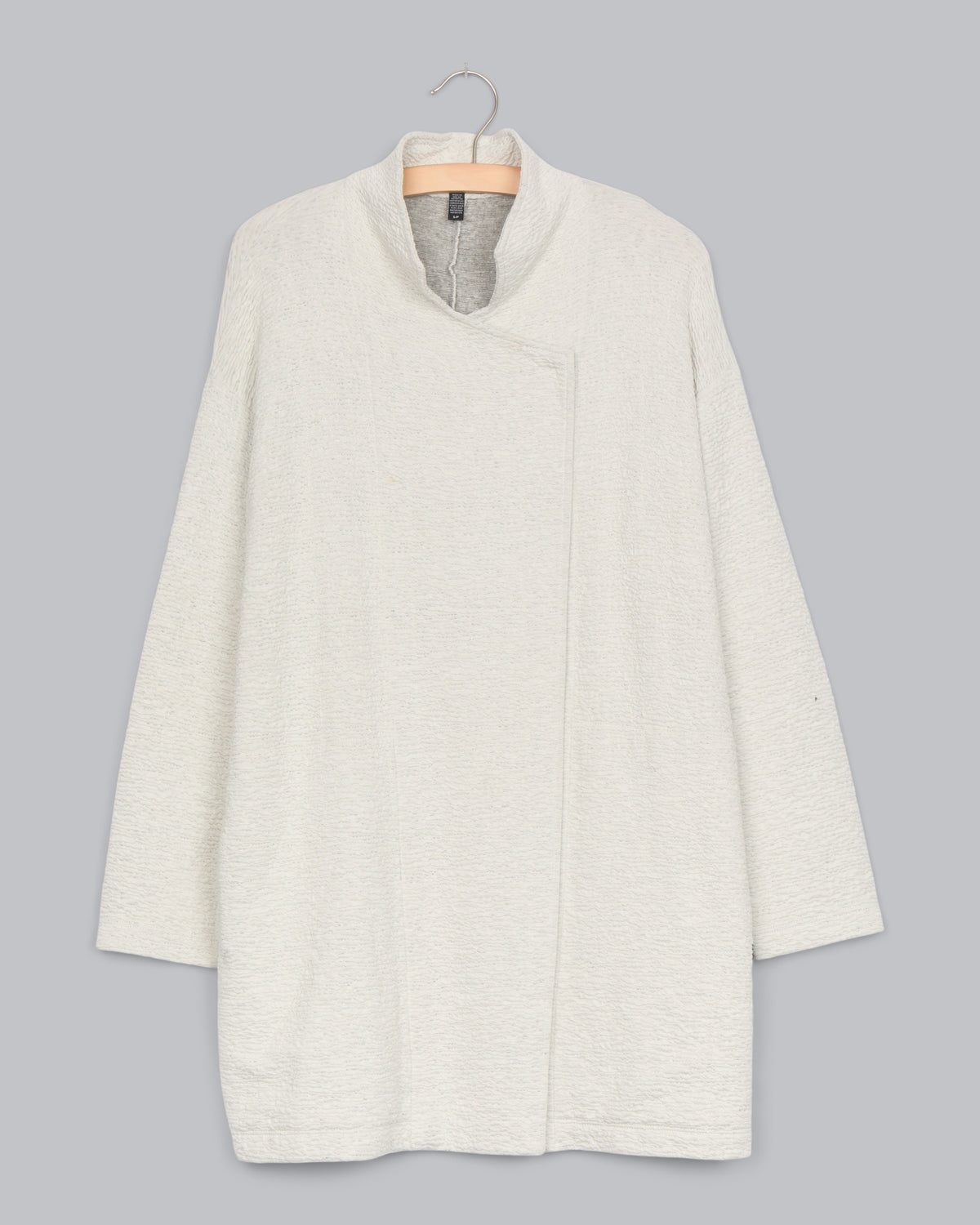 Tencel Jacquard Knit Coat