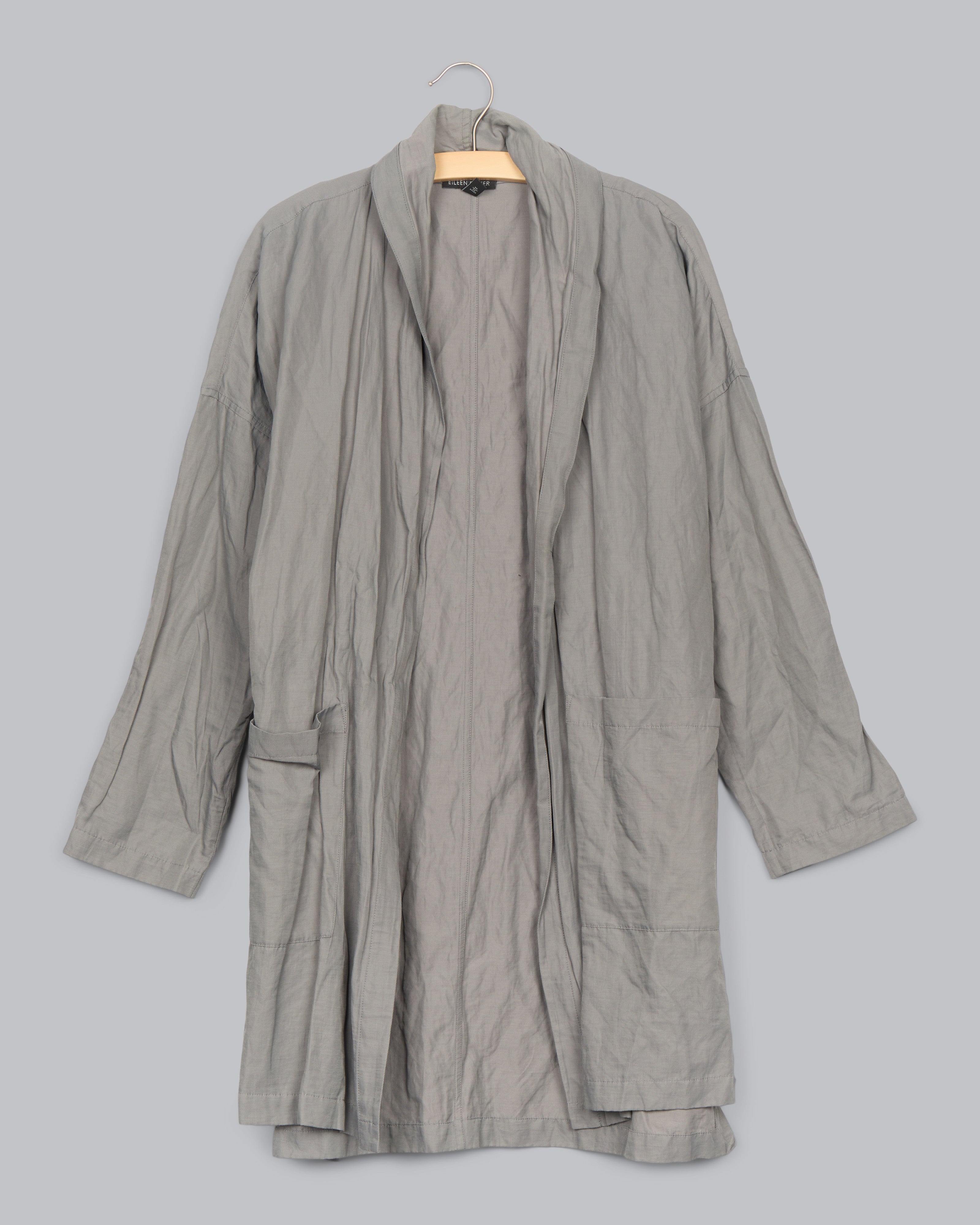 Eileen fisher organic cotton kimono jacket deals