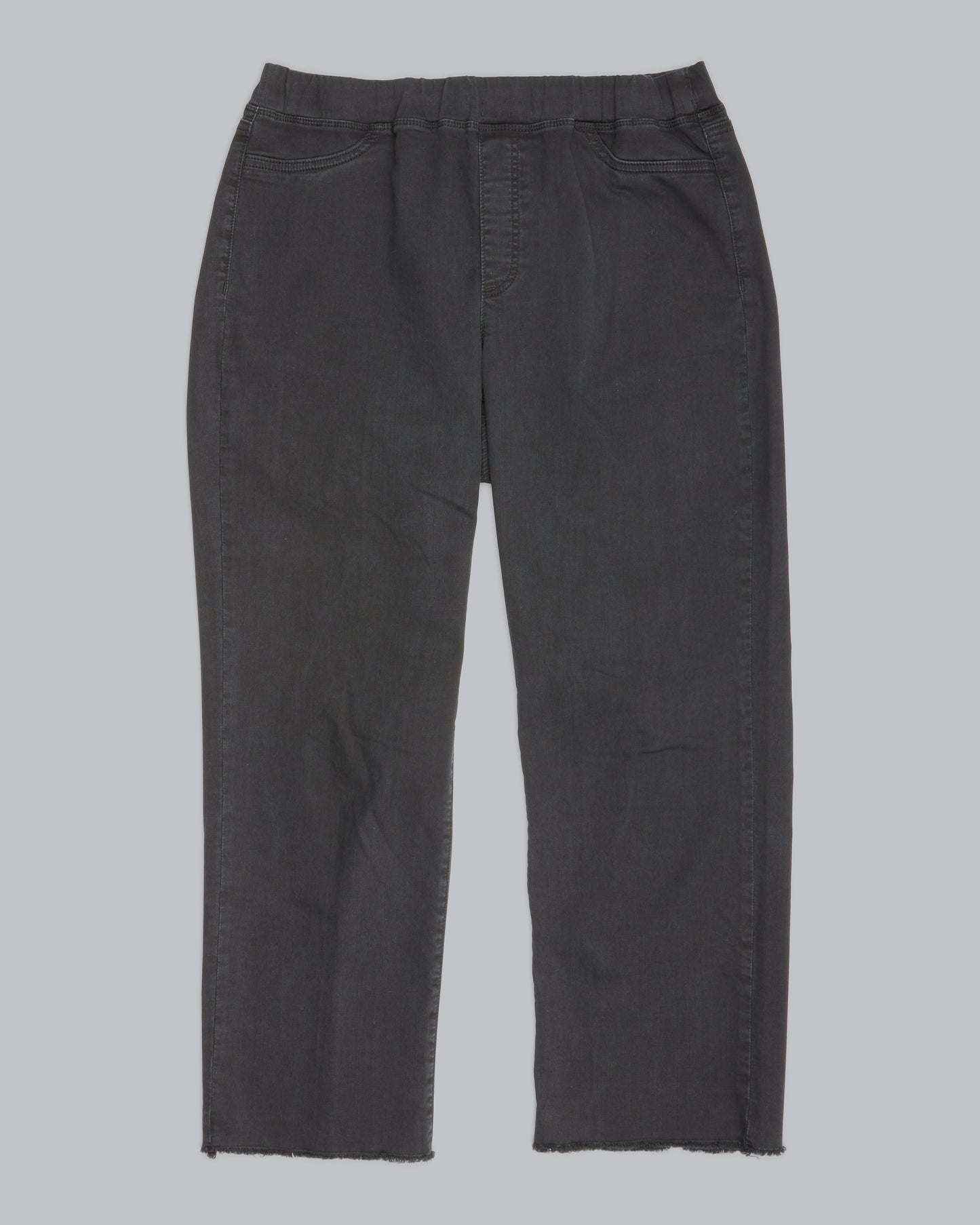 Garment Dyed Organic Cotton Stretch Denim Pant