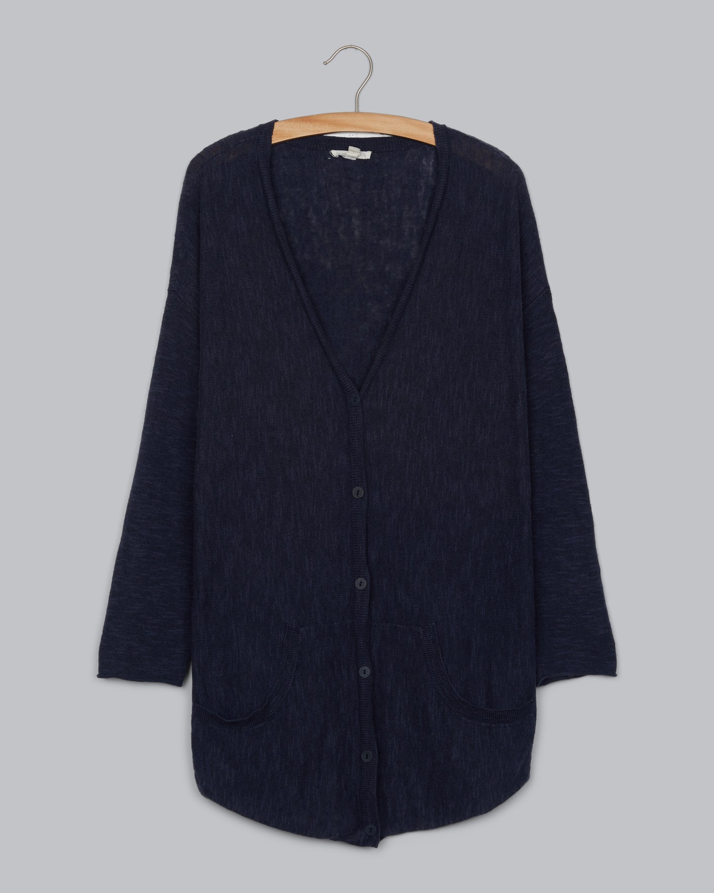 Organic Linen Cotton Slub Cardigan