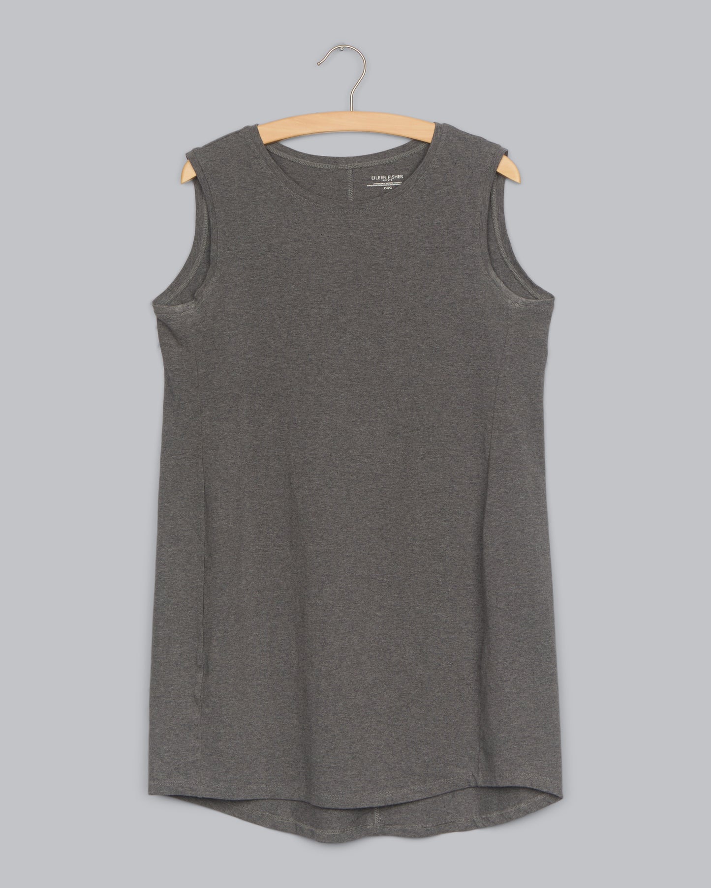 Heathered Organic Cotton Stretch Jersey Dress