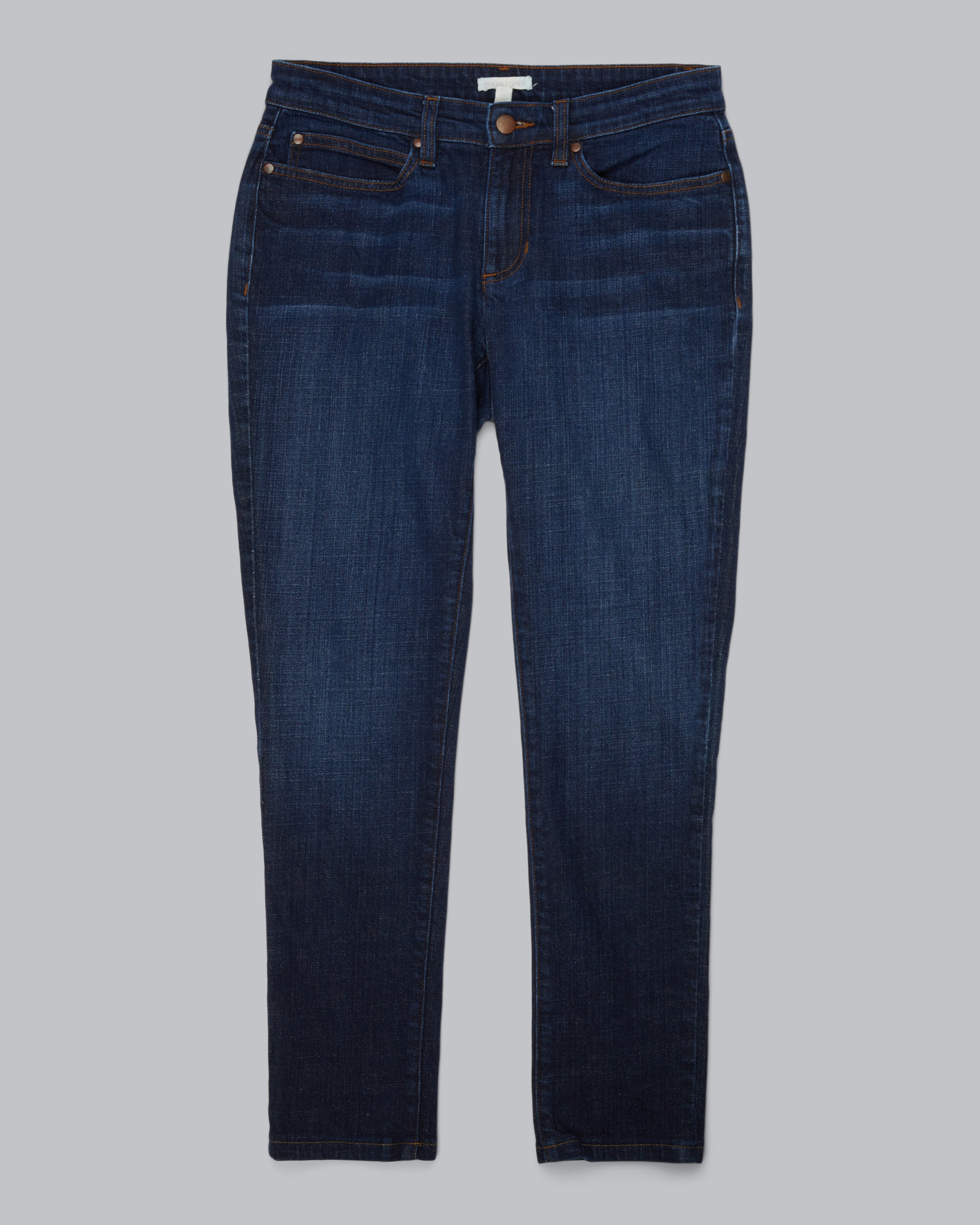Organic Cotton Stretch Denim Pant – Eileen Fisher Renew