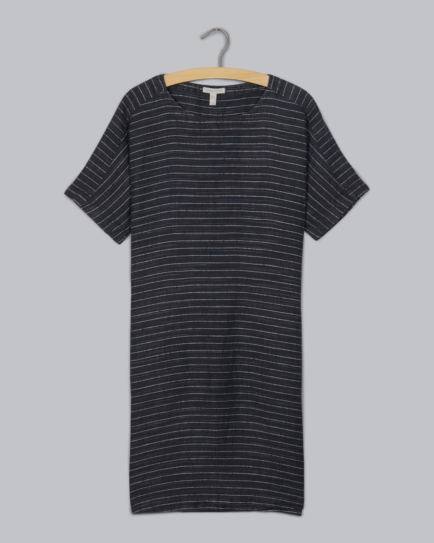 Organic Linen Delave Pinstripe Dress