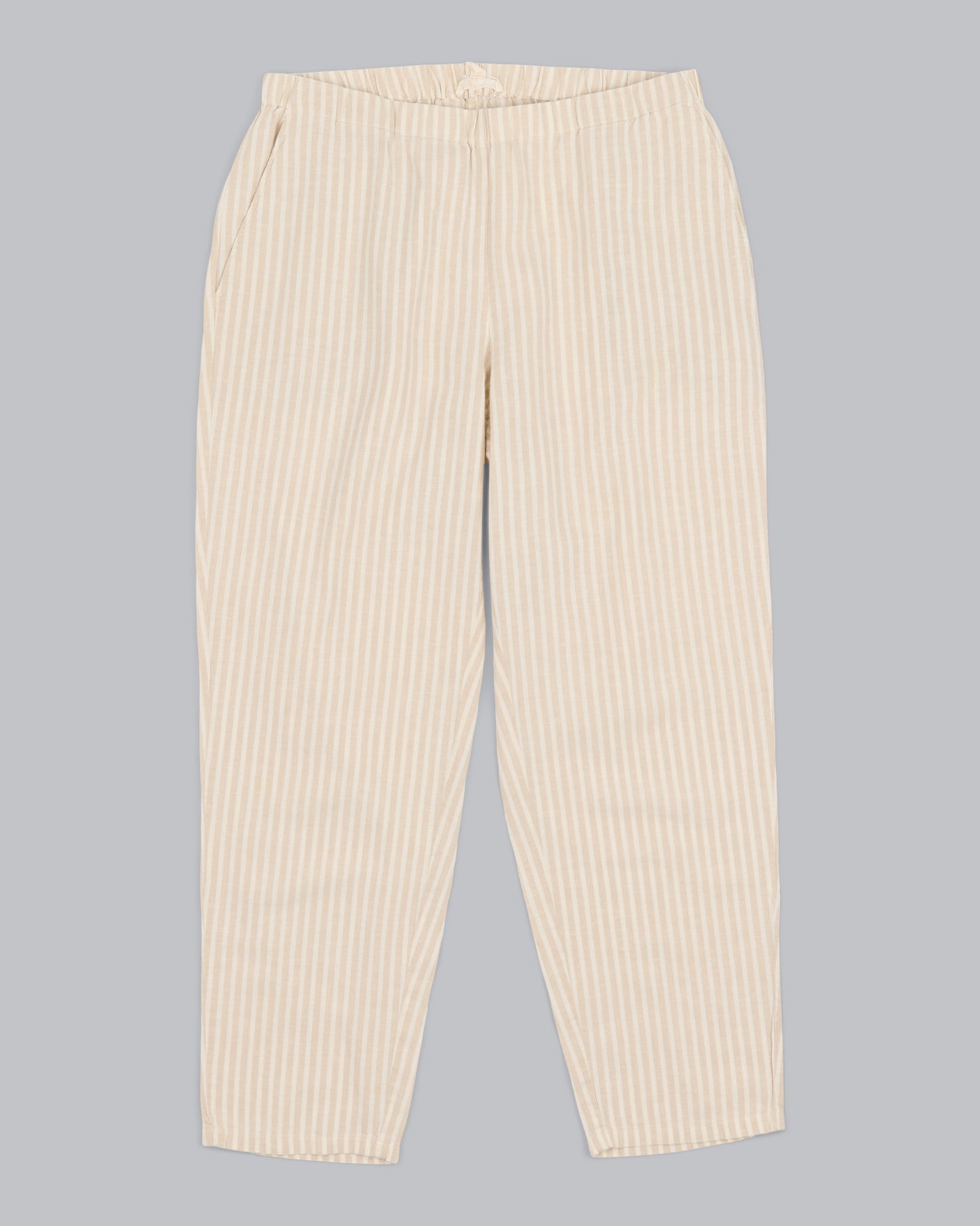 Hemp Organic Cotton Wide Stripe Pant
