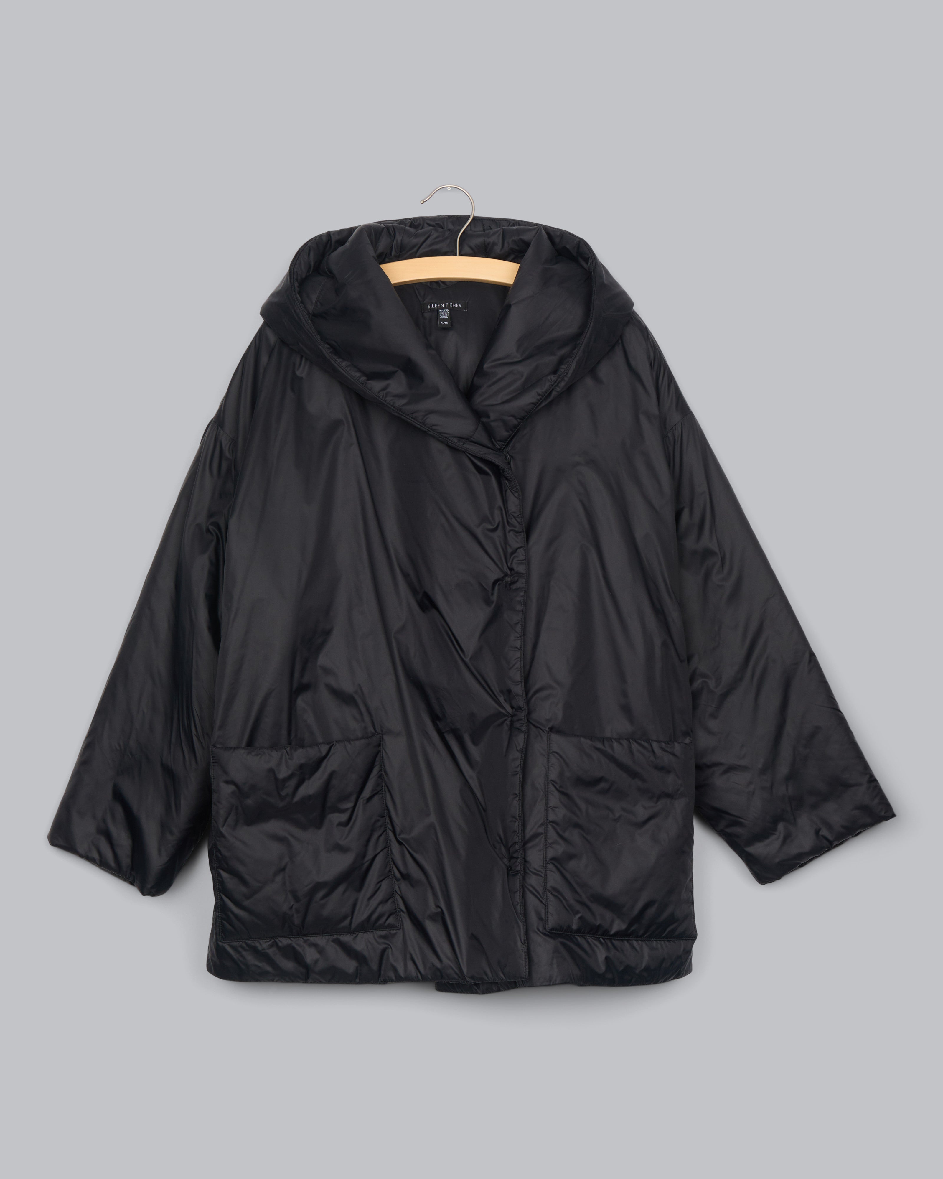 Eileen fisher recycled nylon coat shop