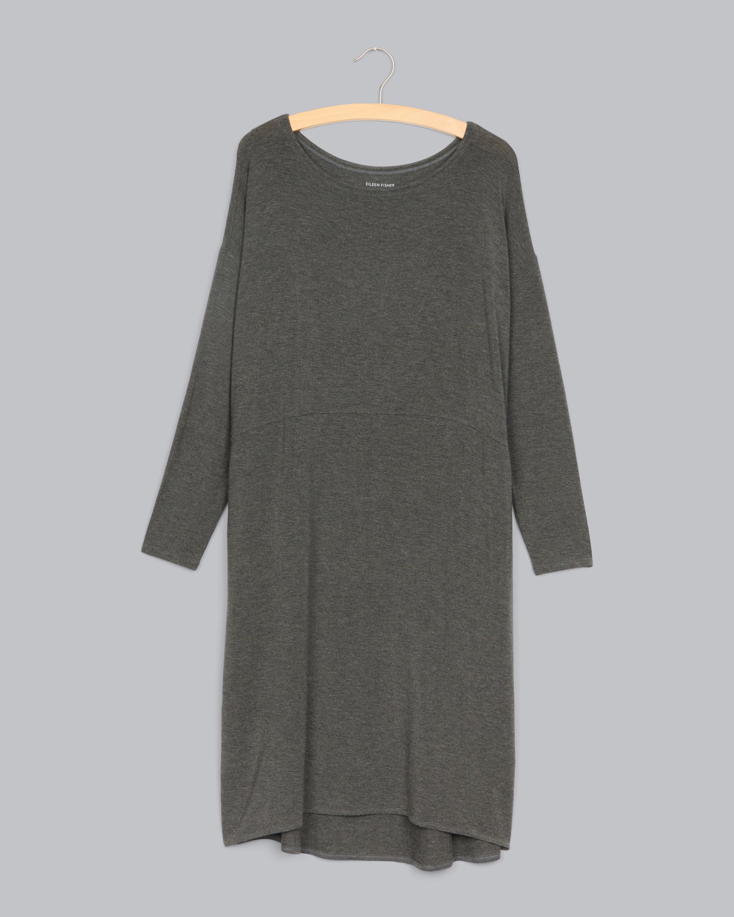 Stretch Viscose Jersey Melange Dress
