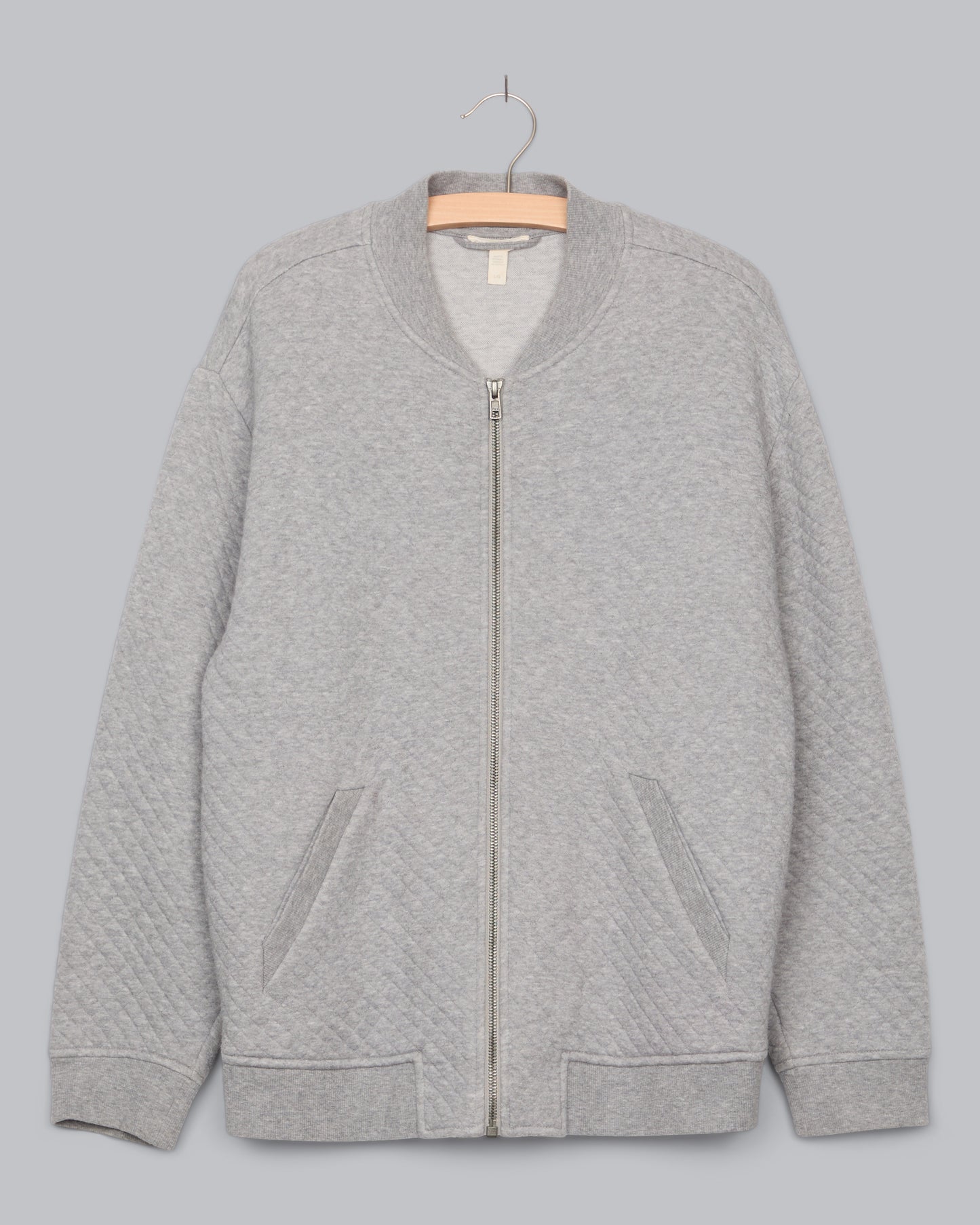 Organic Cotton Doubleknit Diamond Jacket