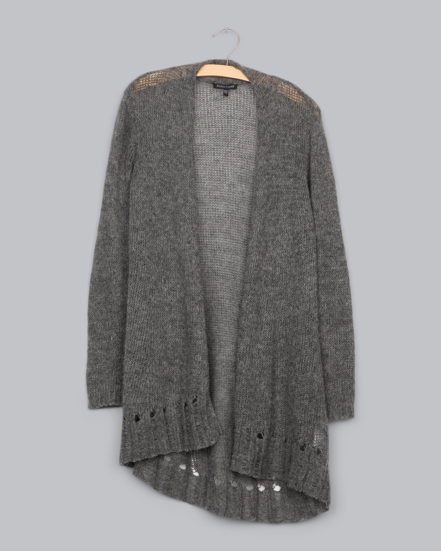Brushed Fluff Web Cardigan