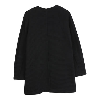 Cotton Tencel Stretch Geometry Coat