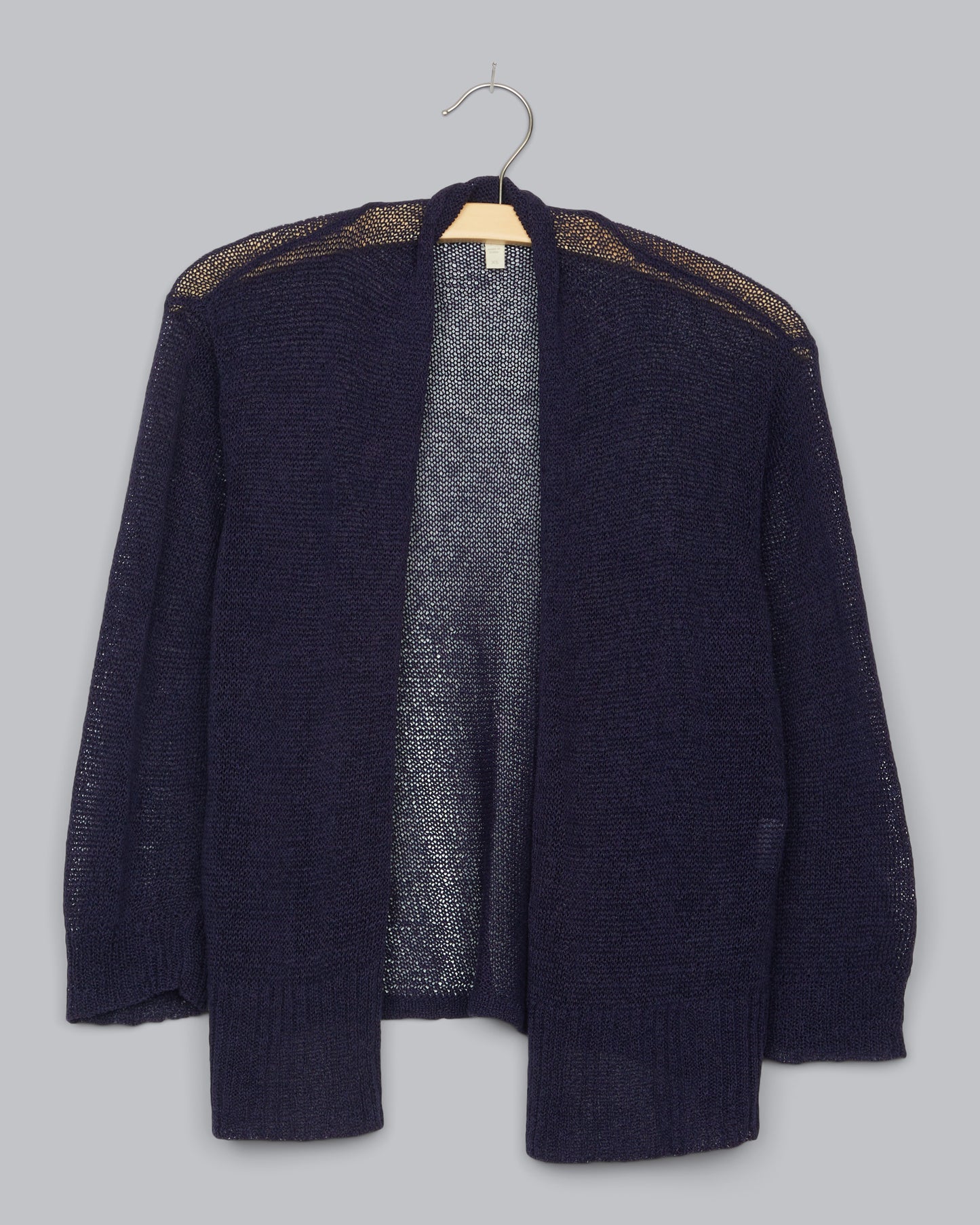 Linen Mini Tape Cardigan