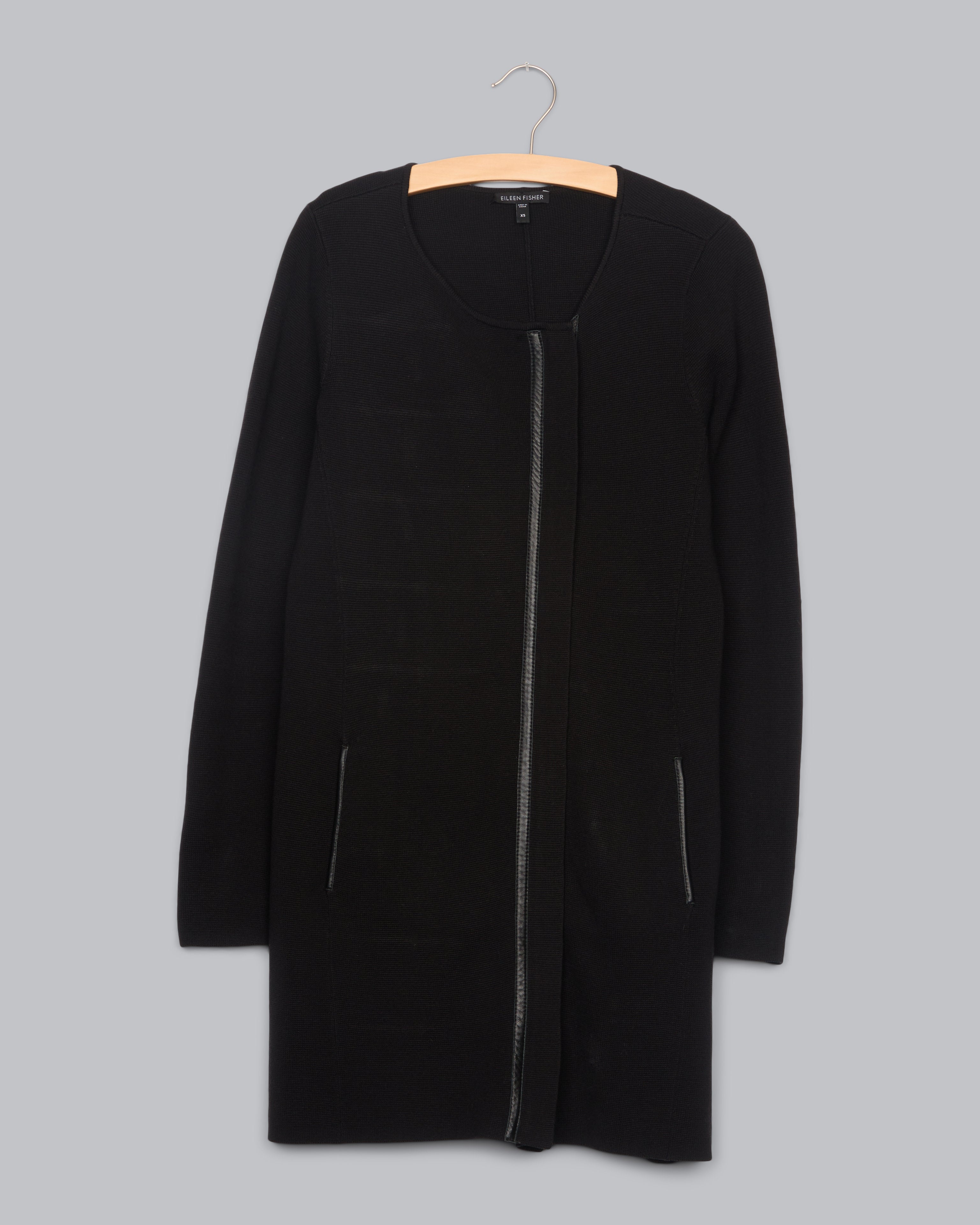 Silk Cotton Interlock Jacket – Eileen Fisher Renew